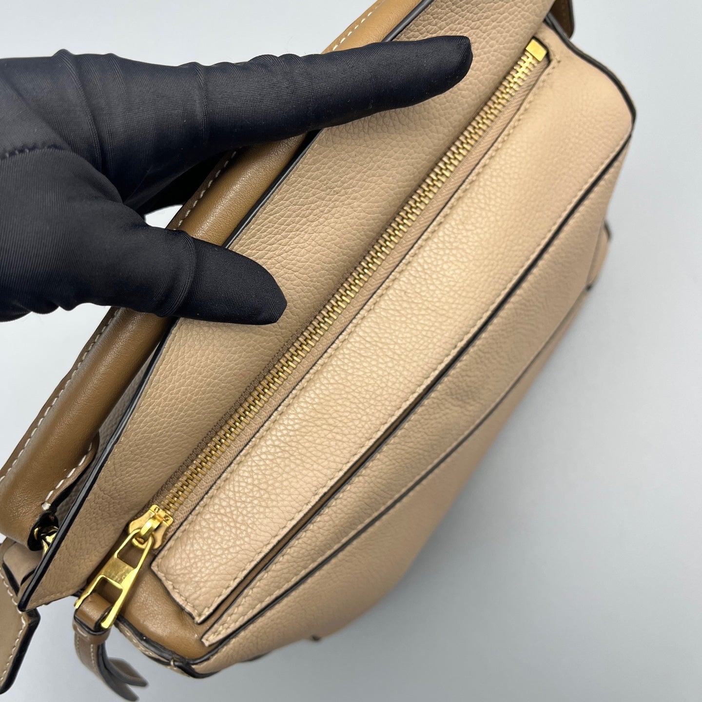 Loewe - Puzzle - Leather - Beige - (small)
