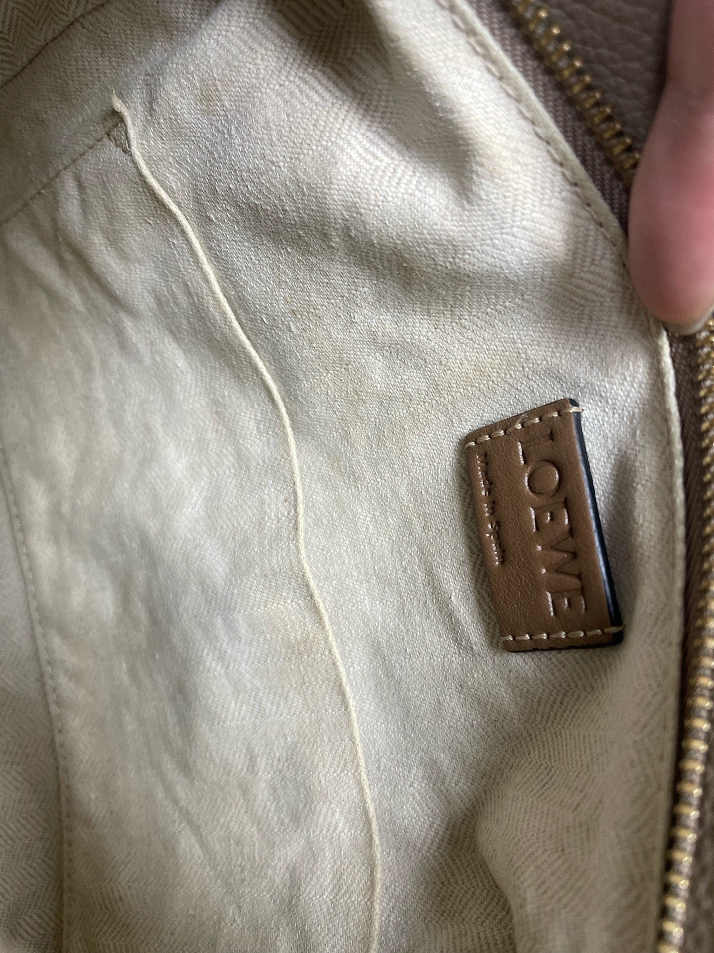 Loewe - Puzzle - Leather - Beige - (small)