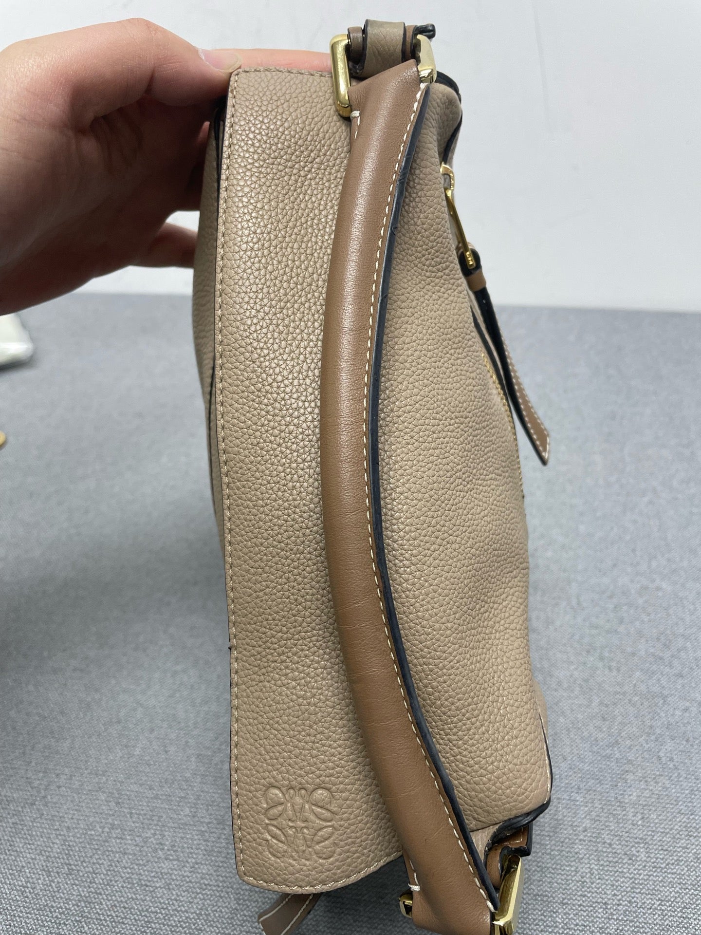 Loewe - Puzzle - Leather - Beige - (small)