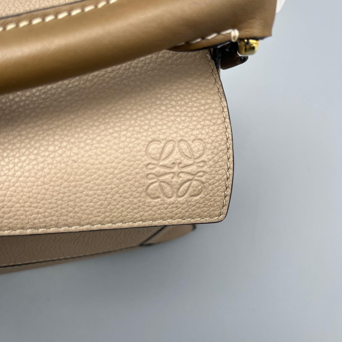 Loewe - Puzzle - Leather - Beige - (small)
