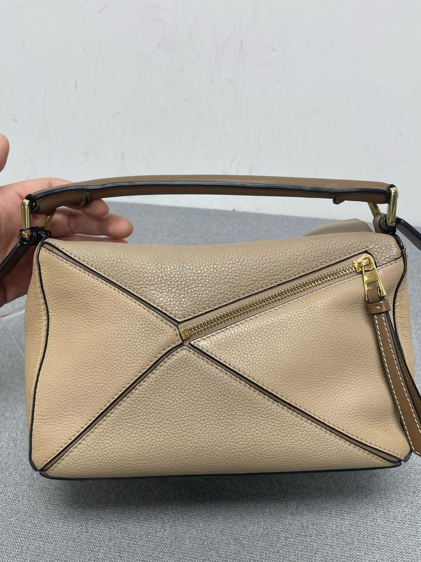 Loewe - Puzzle - Leather - Beige - (small)