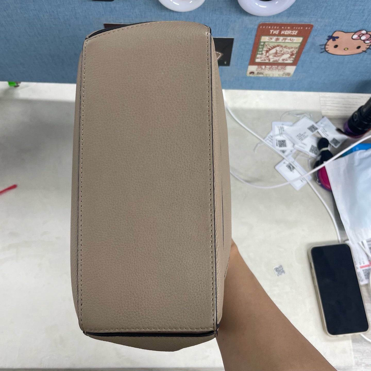 Loewe - Puzzle - Leather - Beige - (small)