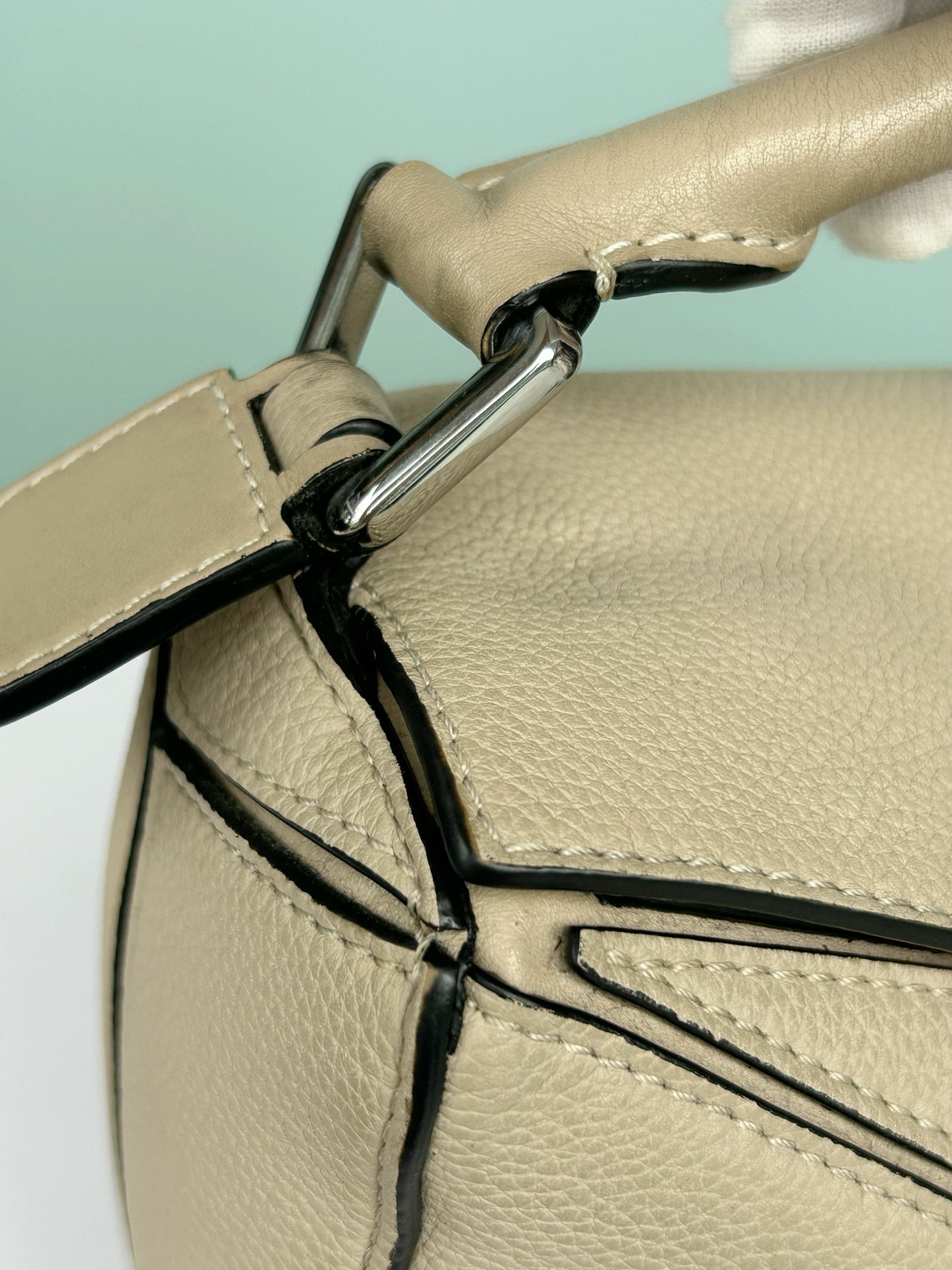 Loewe - Puzzle - Leather - Beige - (small)