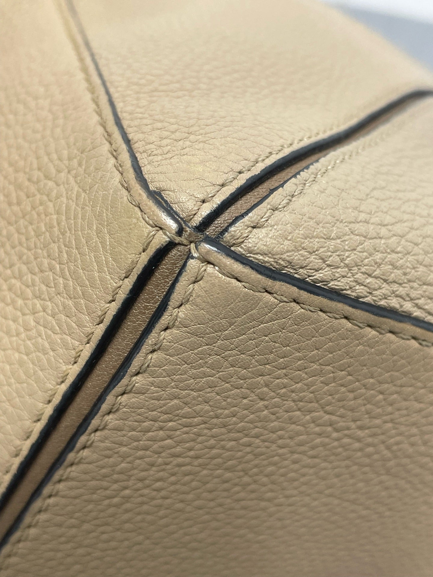 Loewe - Puzzle - Leather - Beige - (small)