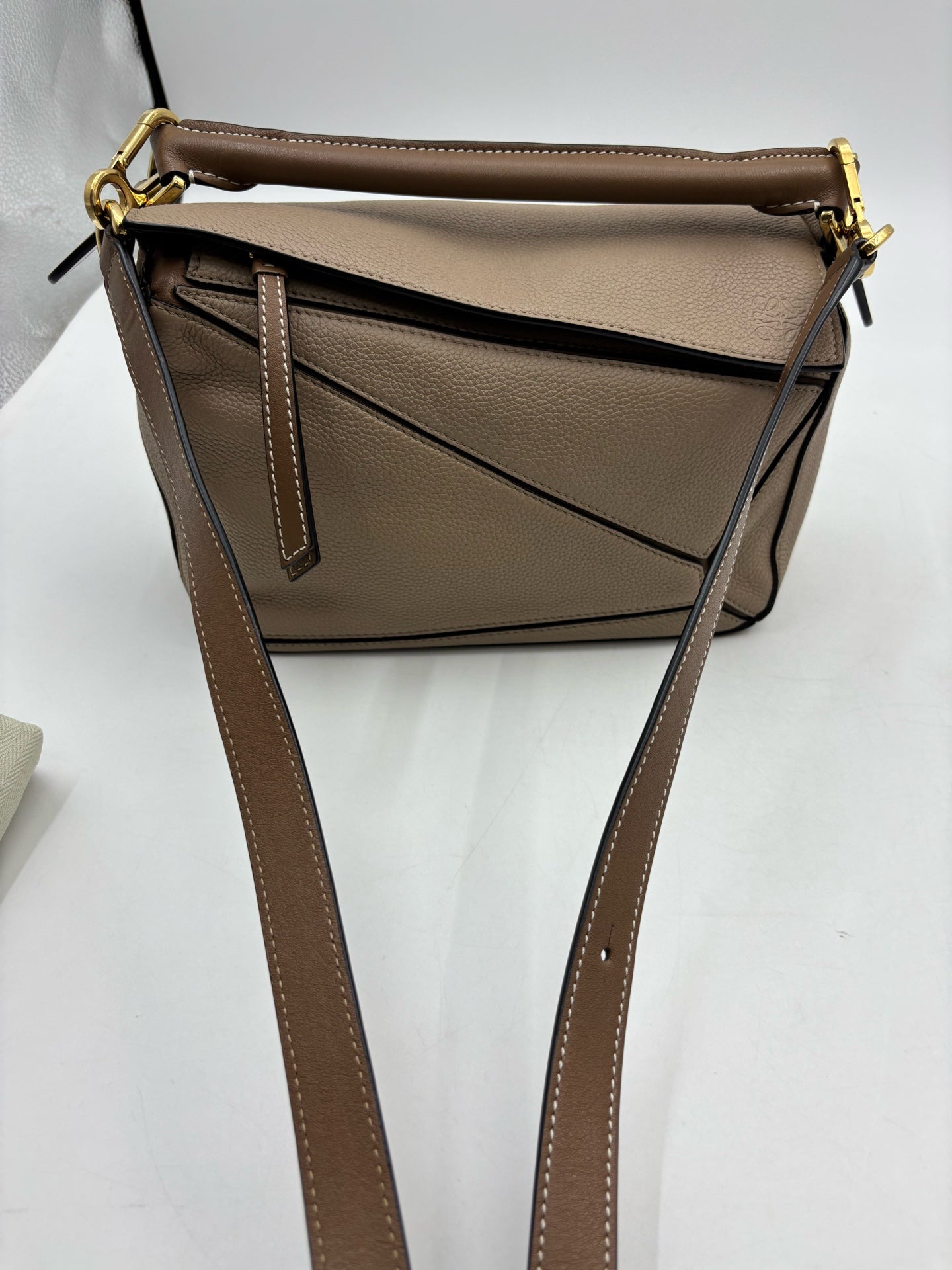 Loewe - Puzzle - Leather - Beige - (small)