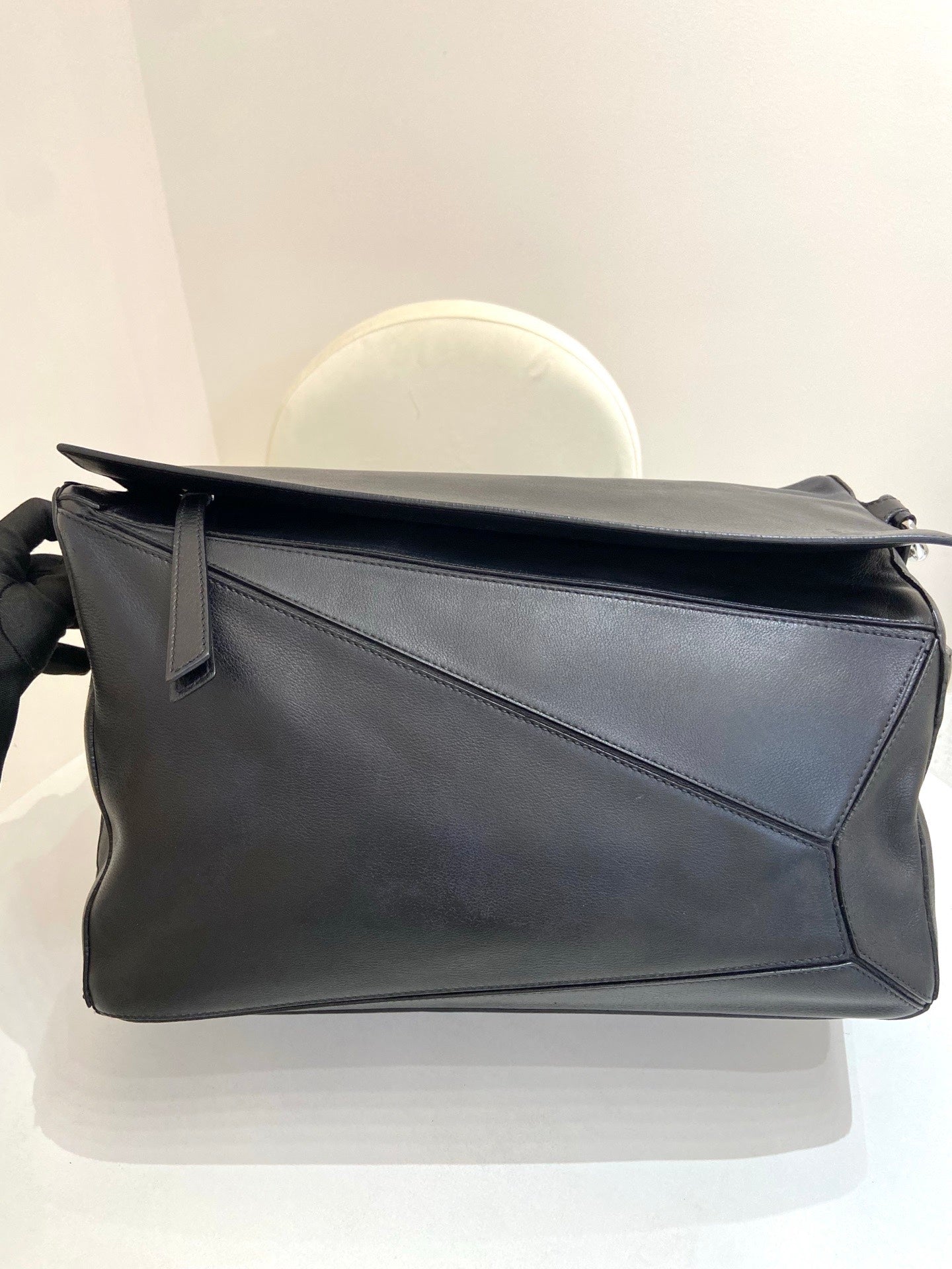 Loewe - Puzzle - Leather - Black - (extra-large)