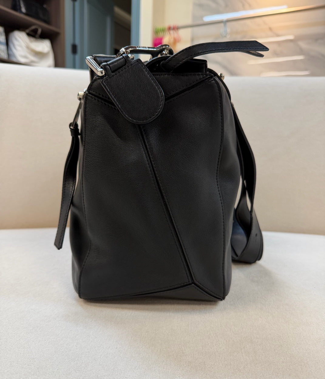 Loewe - Puzzle - Leather - Black - (large)