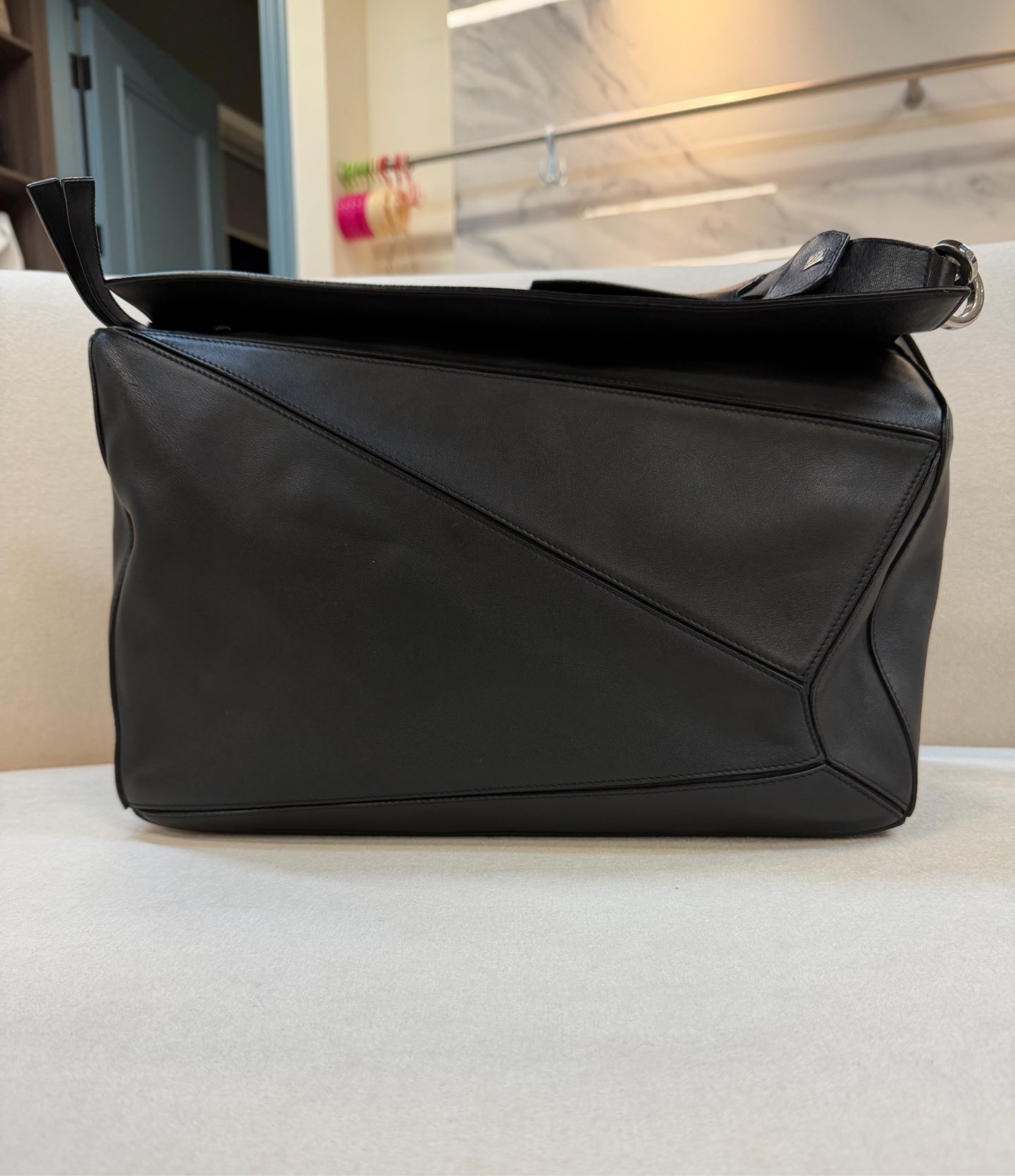 Loewe - Puzzle - Leather - Black - (large)