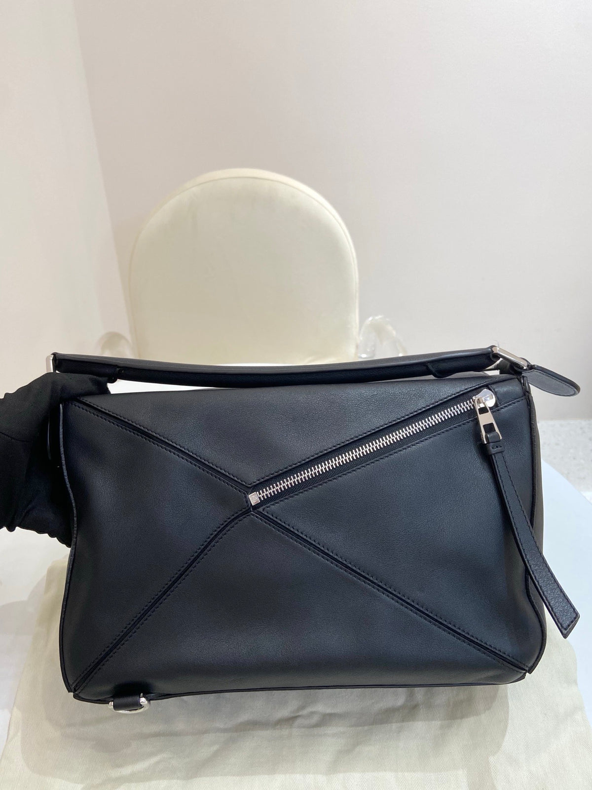 Loewe - Puzzle - Leather - Black - (medium)