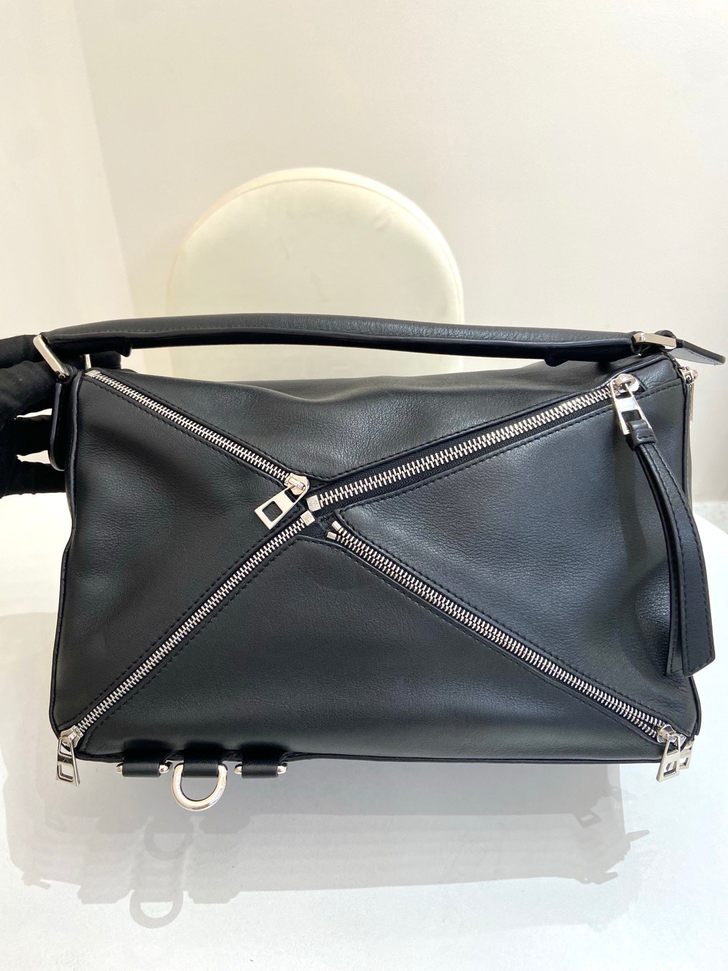 Loewe - Puzzle - Leather - Black - (medium)