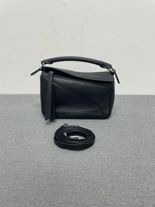 Loewe - Puzzle - Leather - Black - (mini)