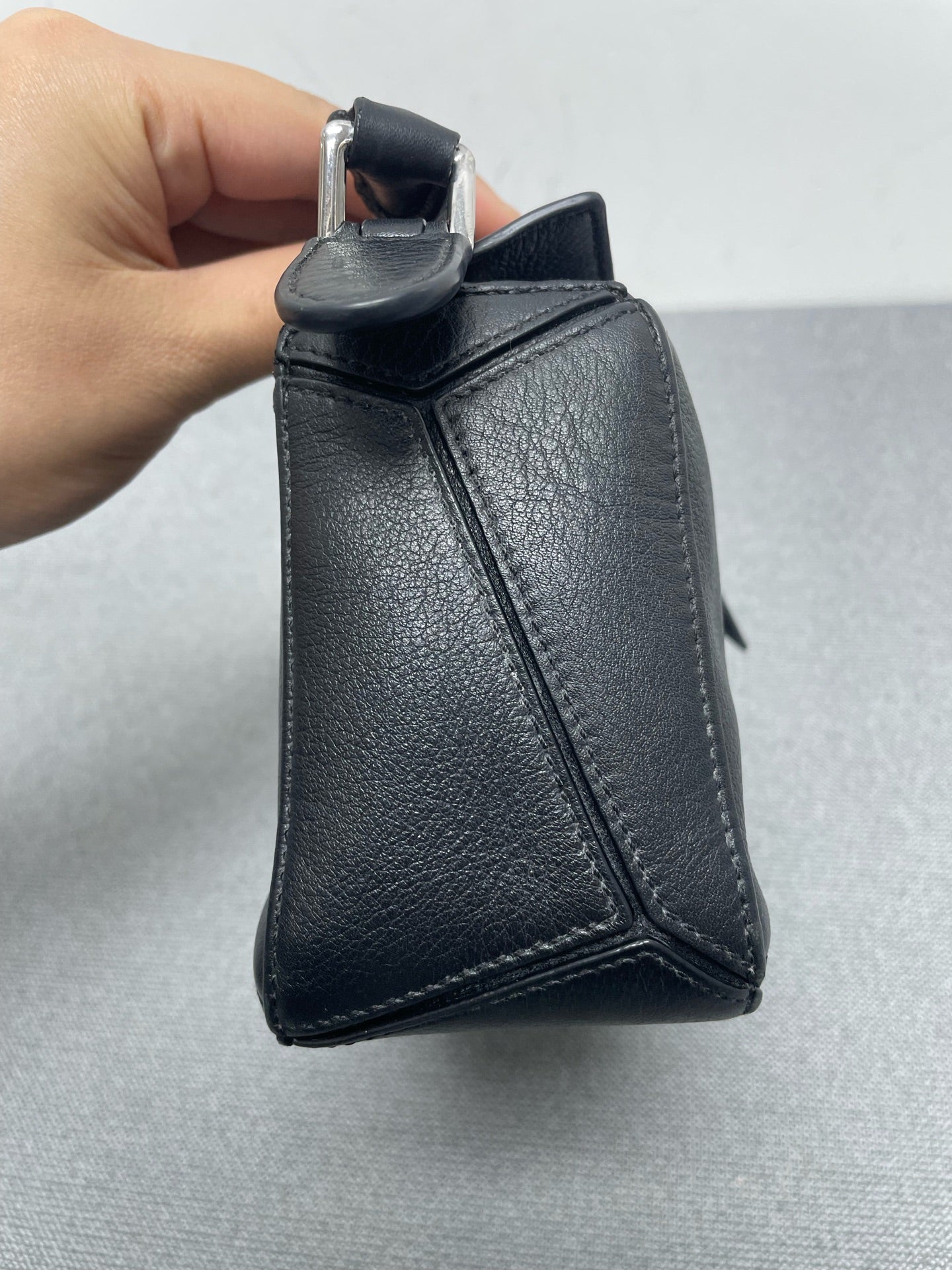 Loewe - Puzzle - Leather - Black - (mini)