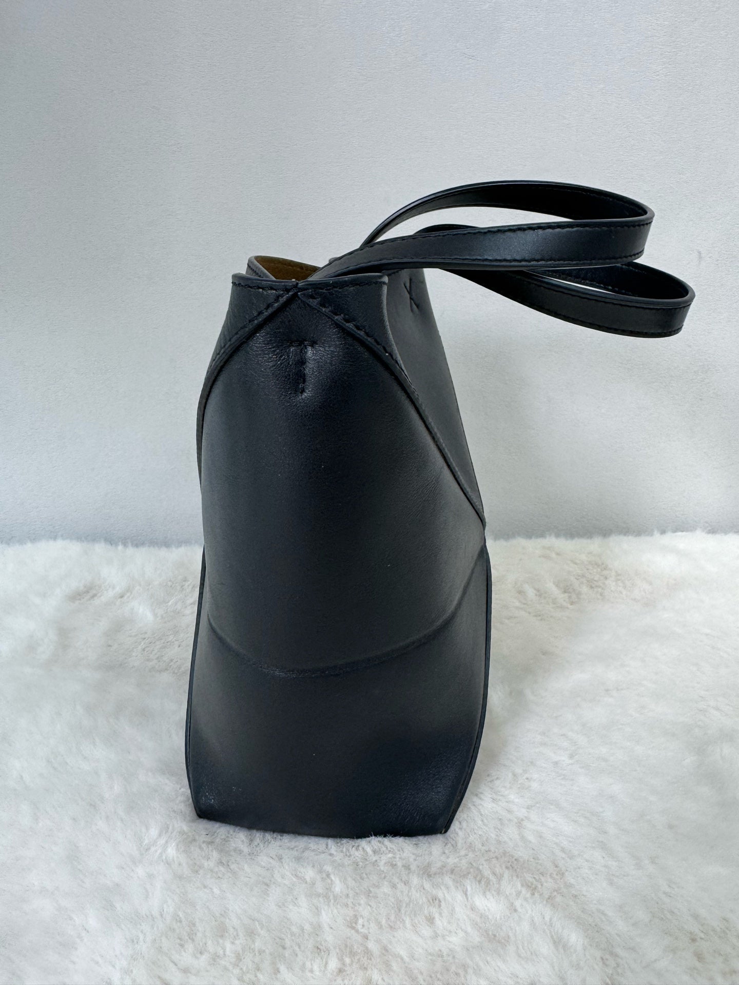 Loewe - Puzzle - Leather - Black - (mini)