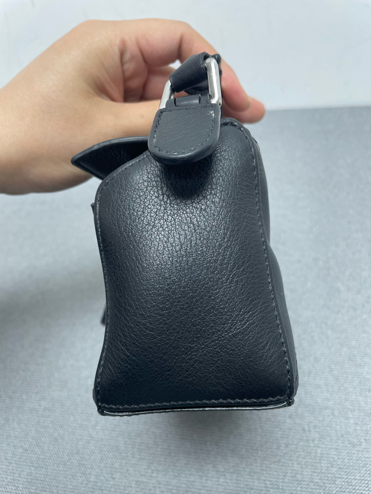 Loewe - Puzzle - Leather - Black - (mini)