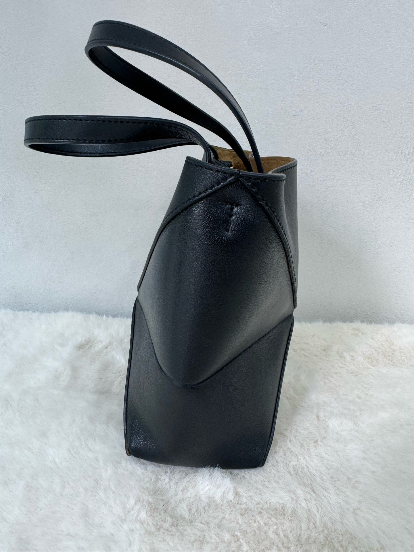 Loewe - Puzzle - Leather - Black - (mini)