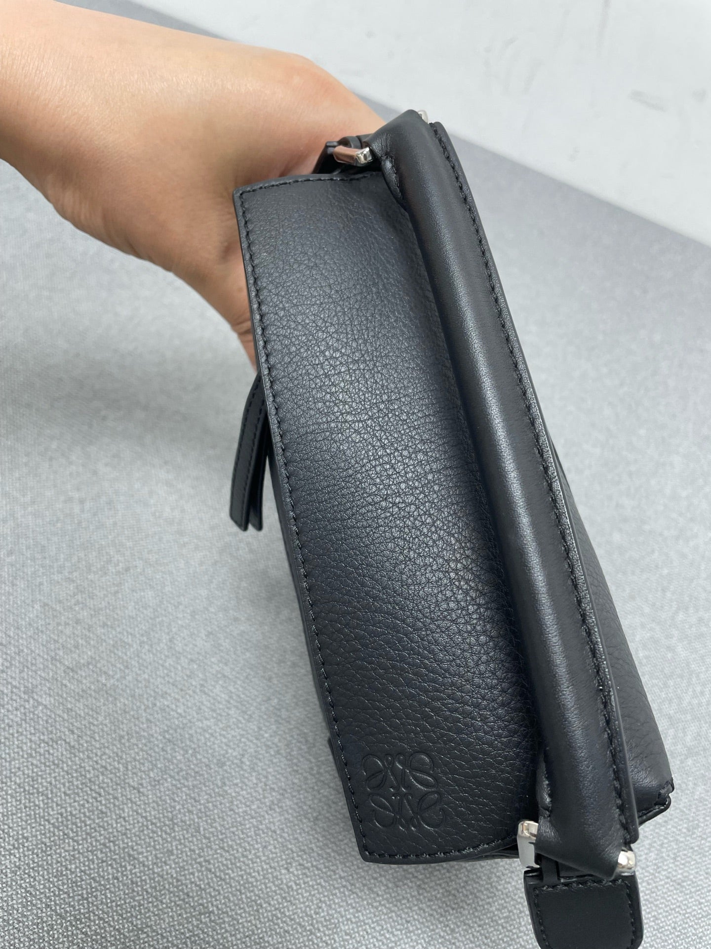 Loewe - Puzzle - Leather - Black - (mini)