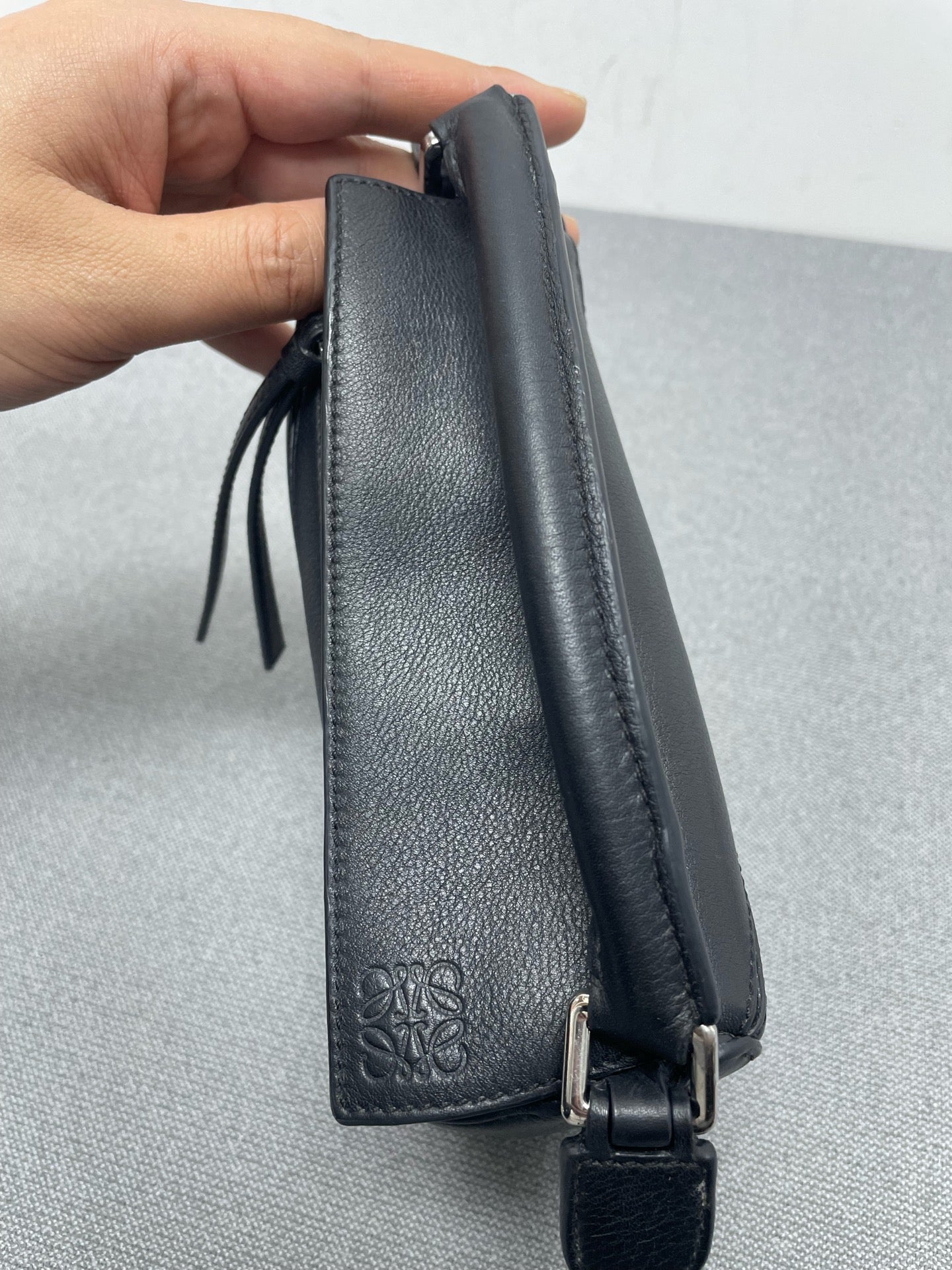 Loewe - Puzzle - Leather - Black - (mini)