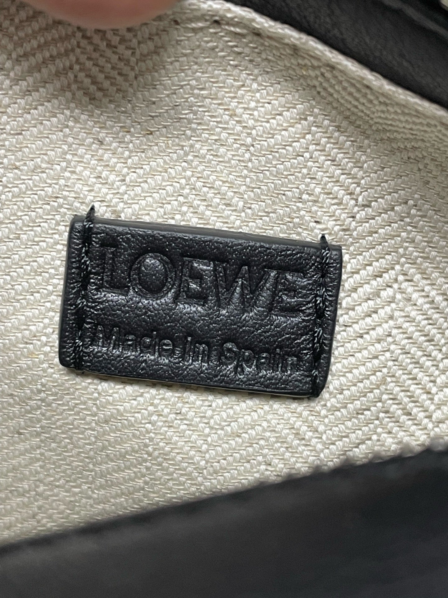 Loewe - Puzzle - Leather - Black - (mini)