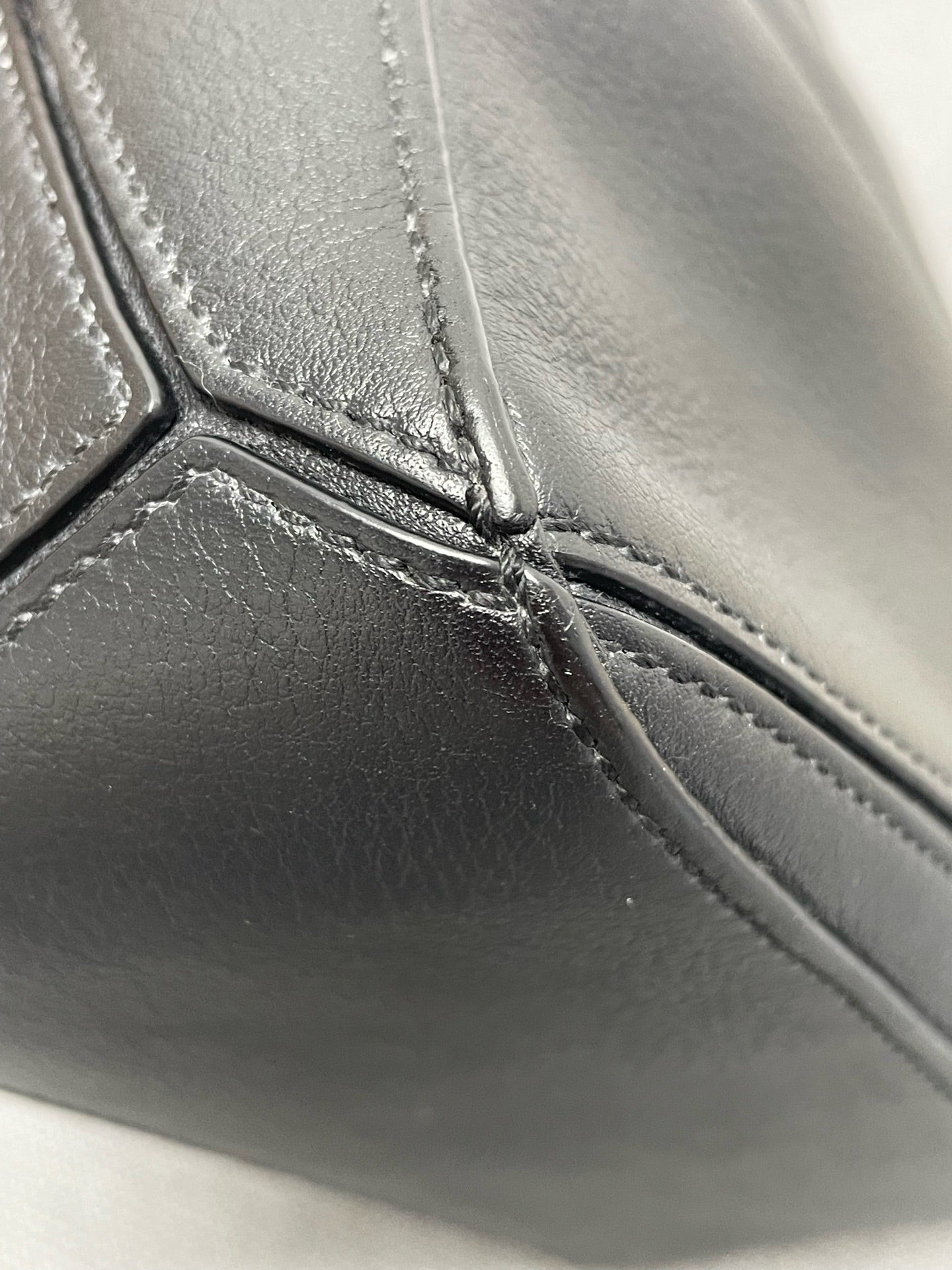 Loewe - Puzzle - Leather - Black - (mini)