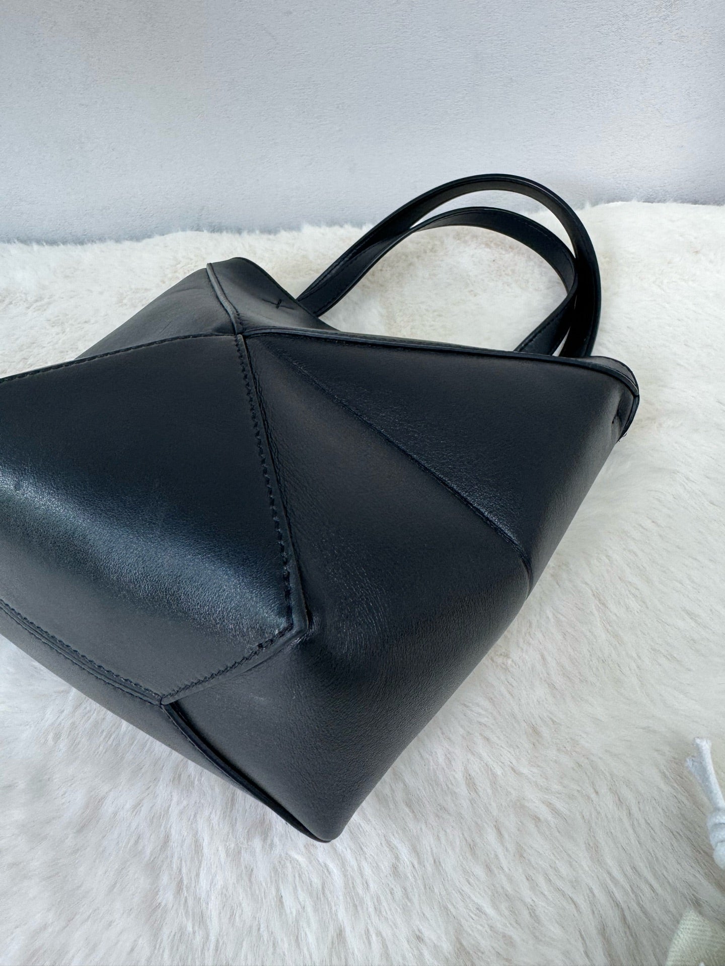 Loewe - Puzzle - Leather - Black - (mini)