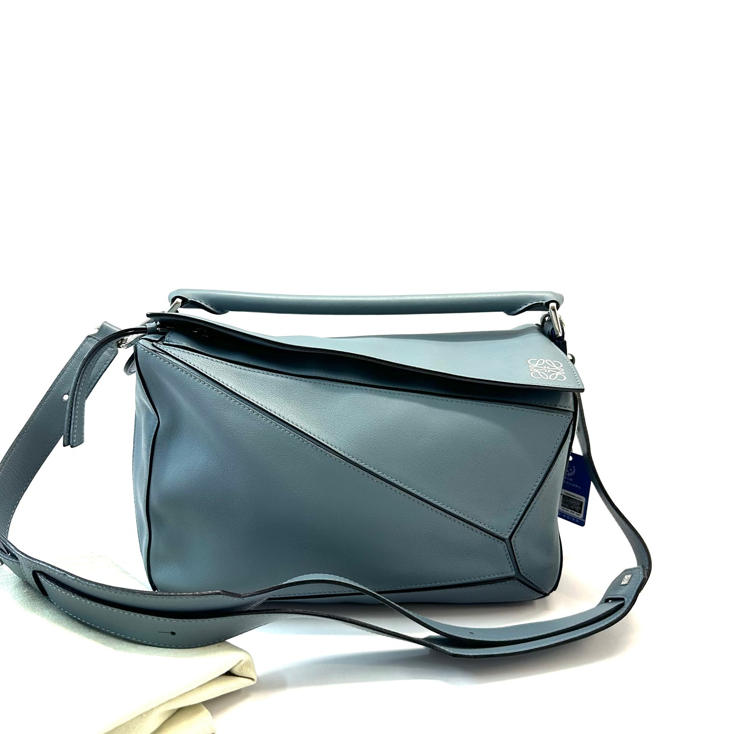 LOEWE - Puzzle - Leather - Blue - (medium)