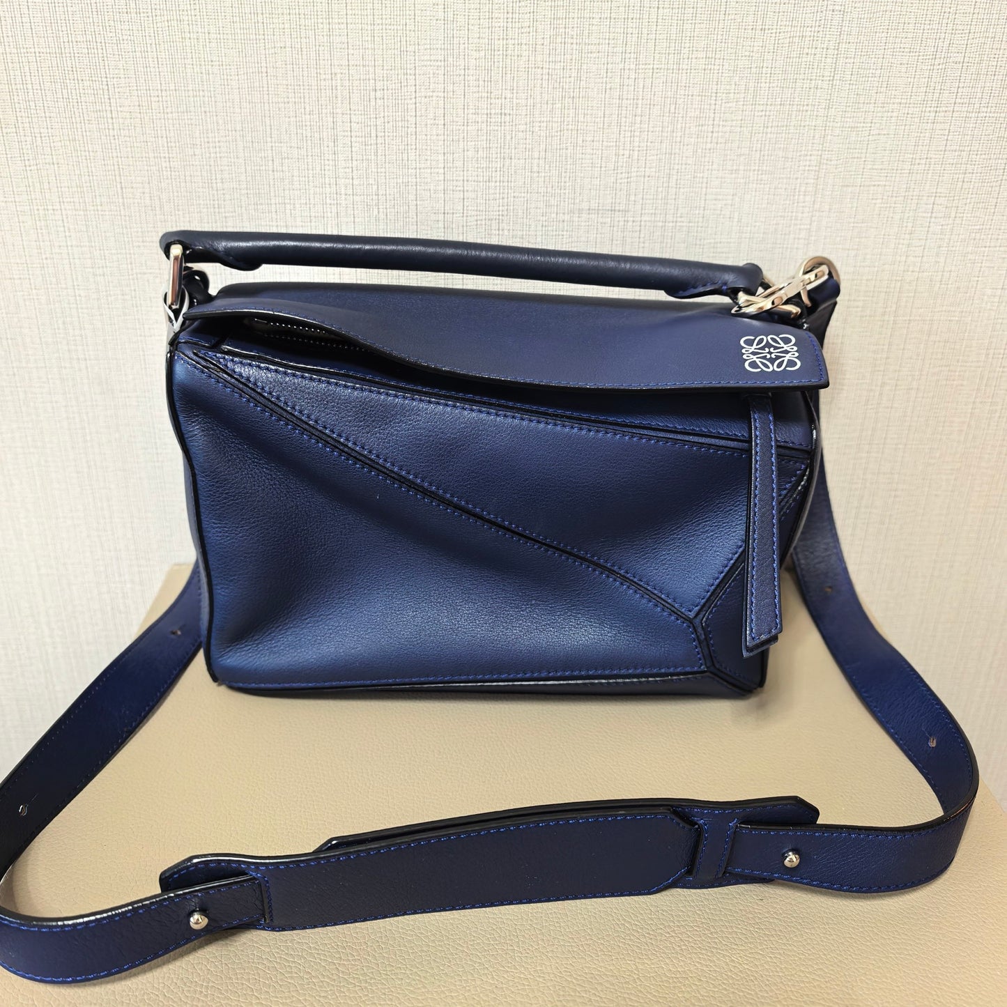 Loewe - Puzzle - Leather - Blue - (medium)
