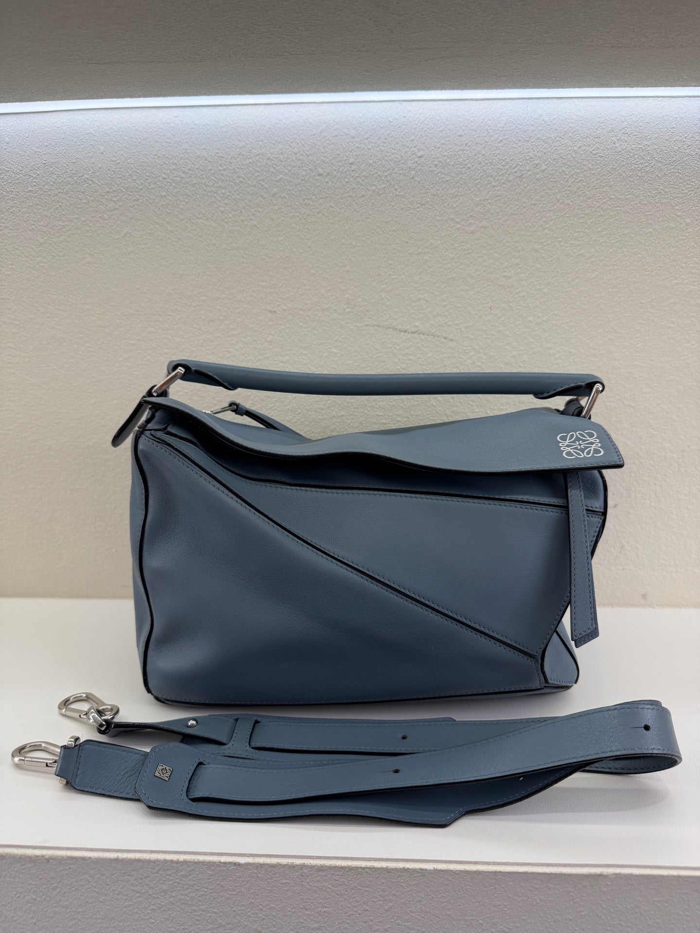 Loewe - Puzzle - Leather - Blue - (medium)