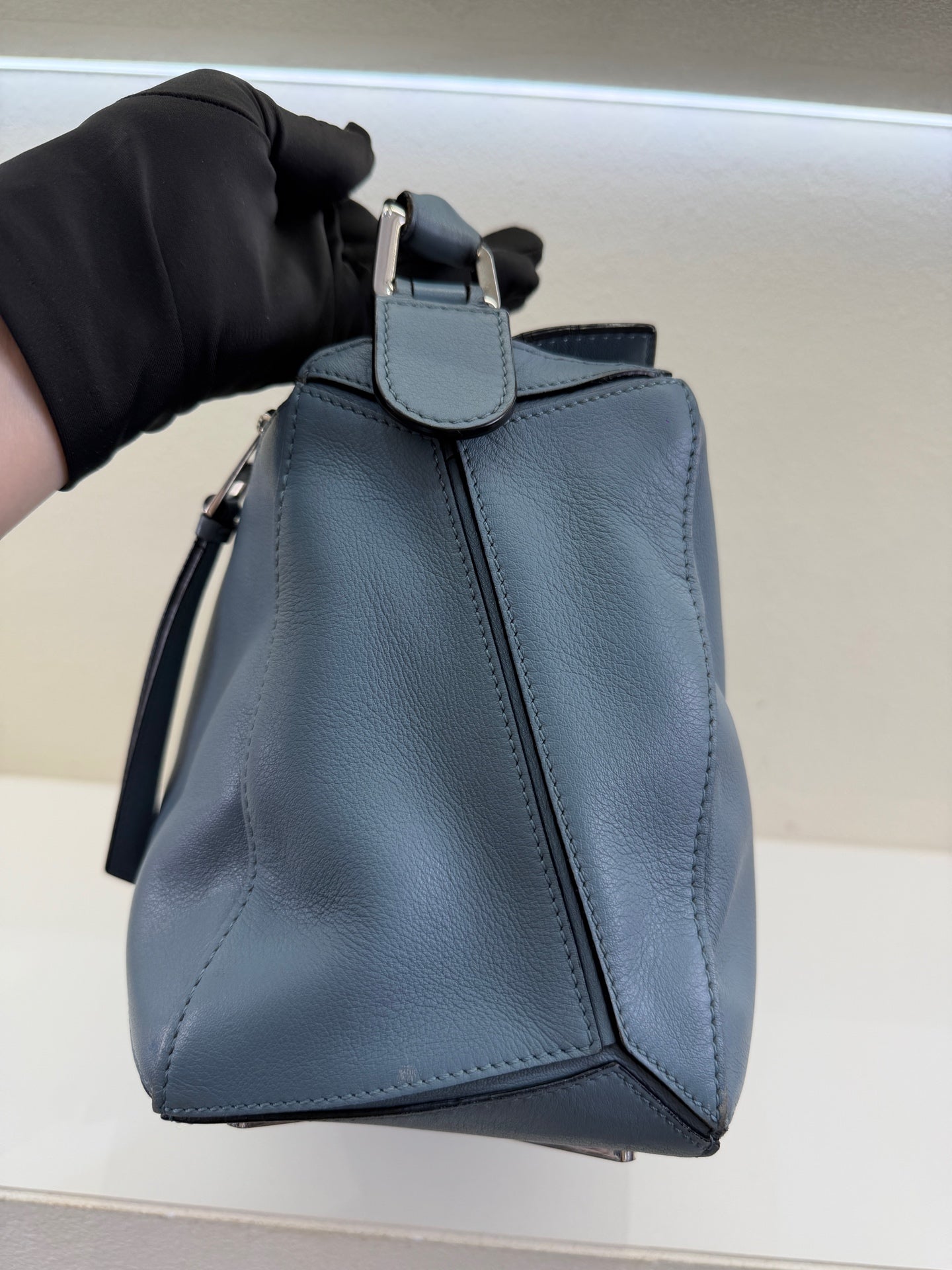 Loewe - Puzzle - Leather - Blue - (medium)
