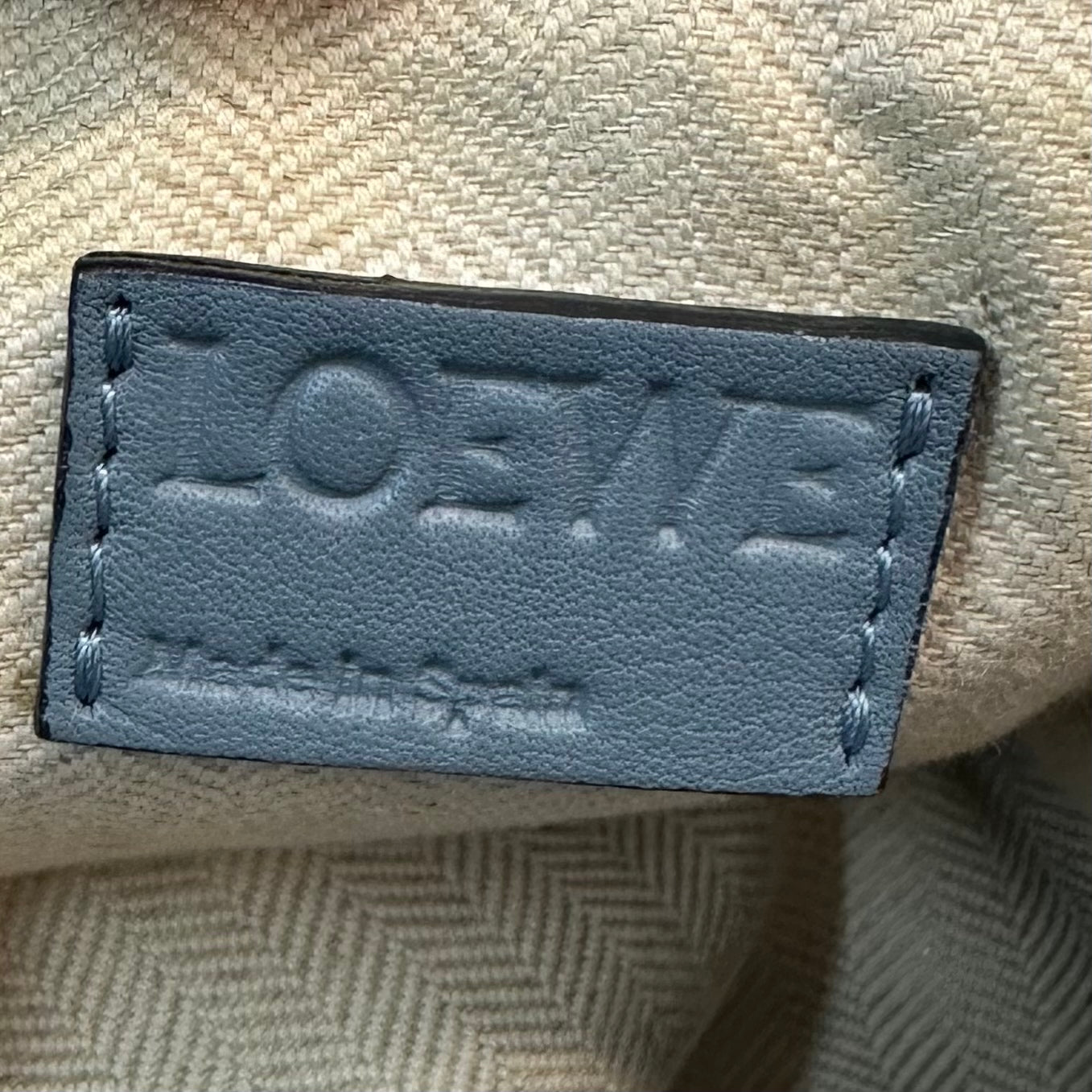 LOEWE - Puzzle - Leather - Blue - (medium)