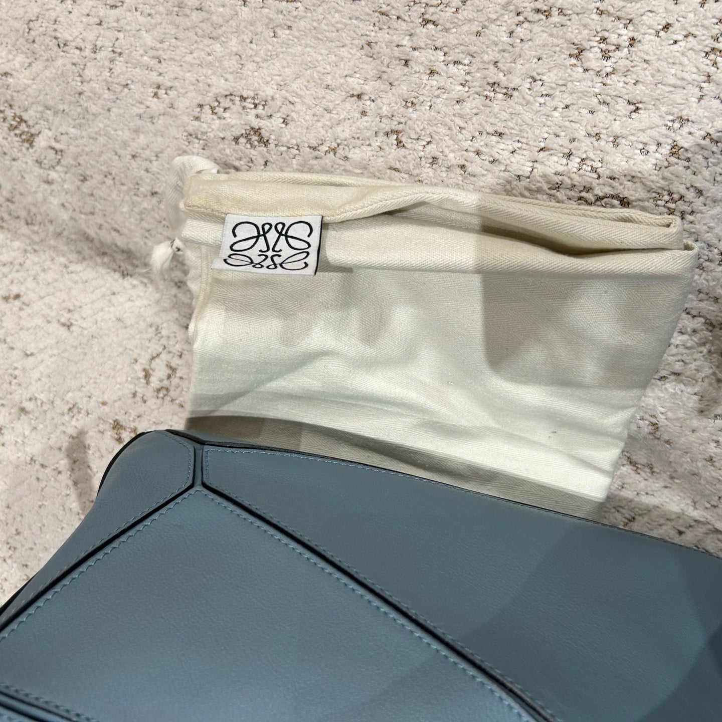 LOEWE - Puzzle - Leather - Blue - (medium)