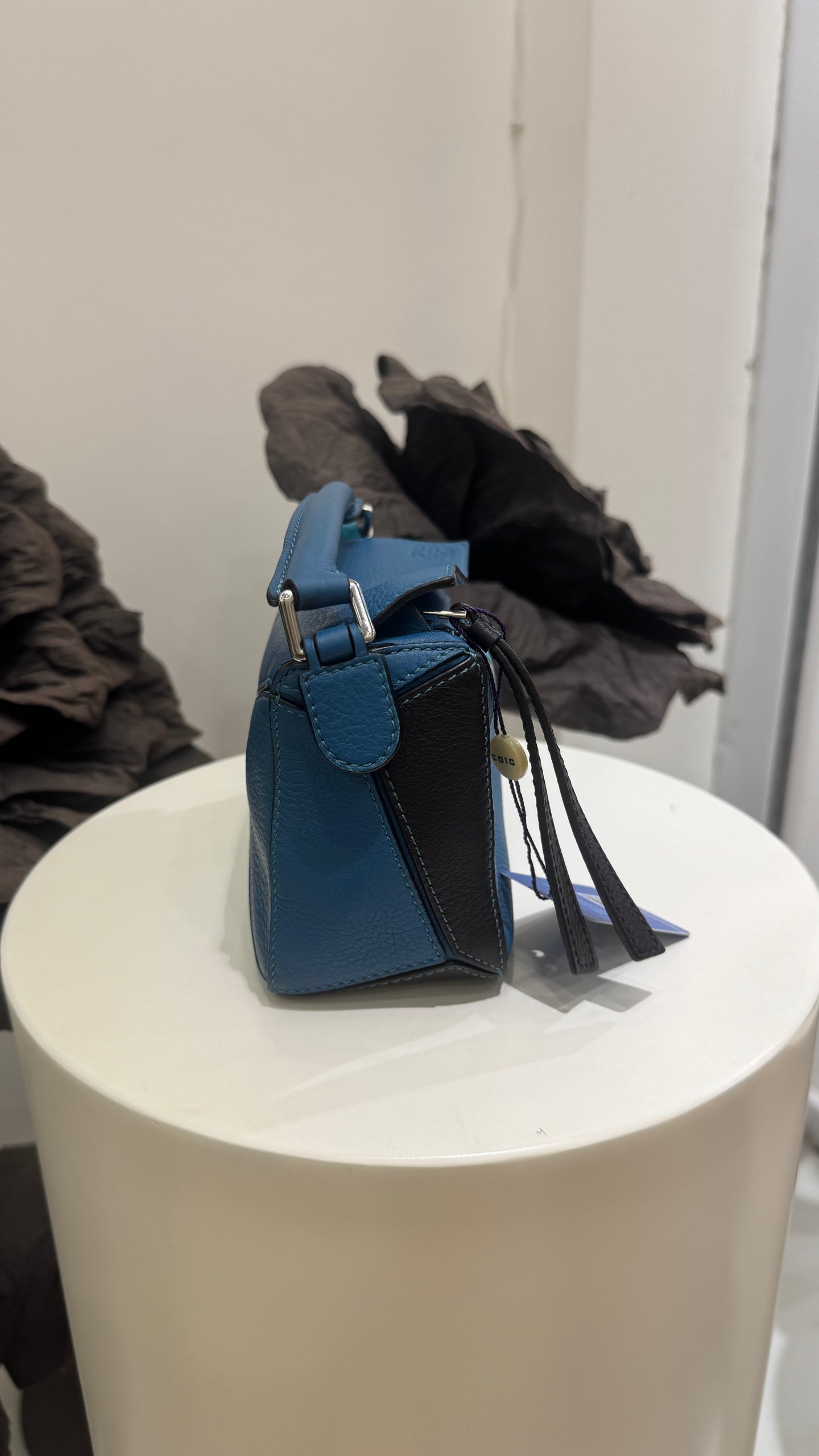 Loewe - Puzzle - Leather - Blue - (mini)