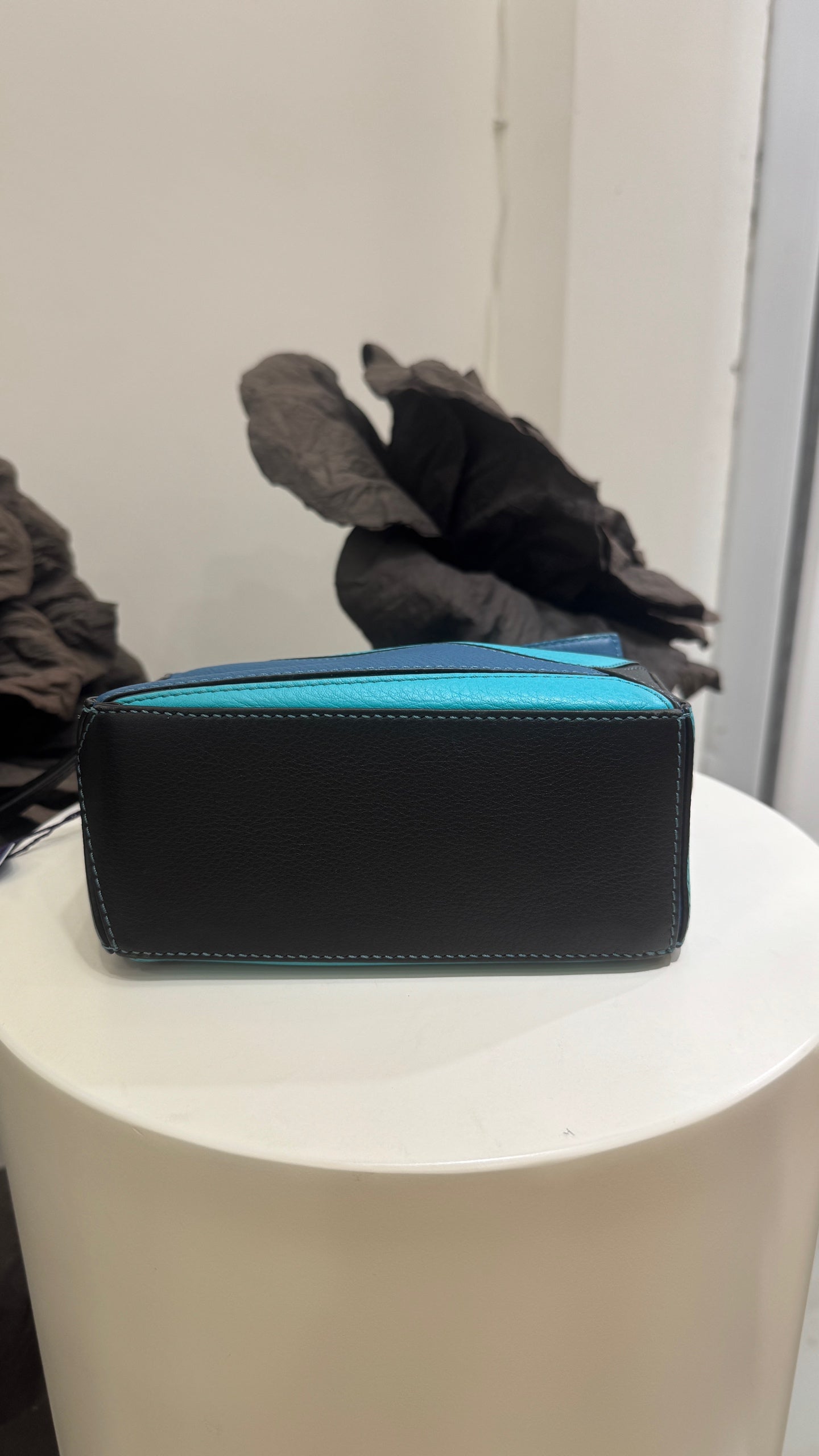 Loewe - Puzzle - Leather - Blue - (mini)