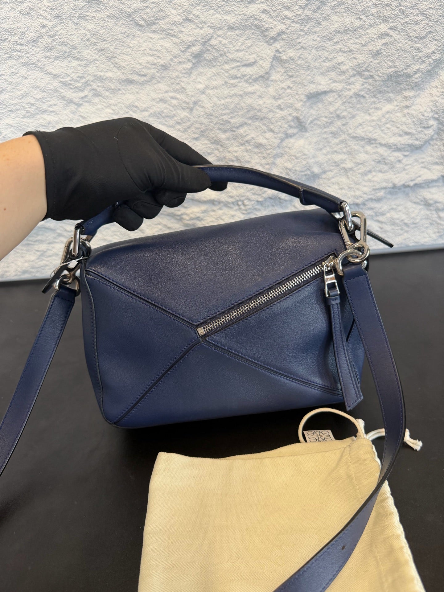 Loewe - Puzzle - Leather - Blue - (small)
