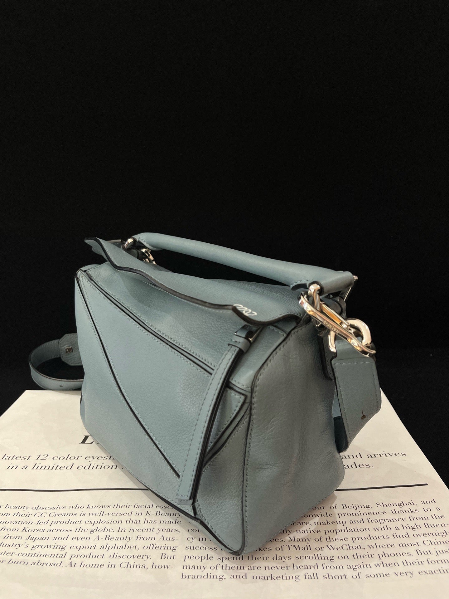 Loewe - Puzzle - Leather - Blue - (small)