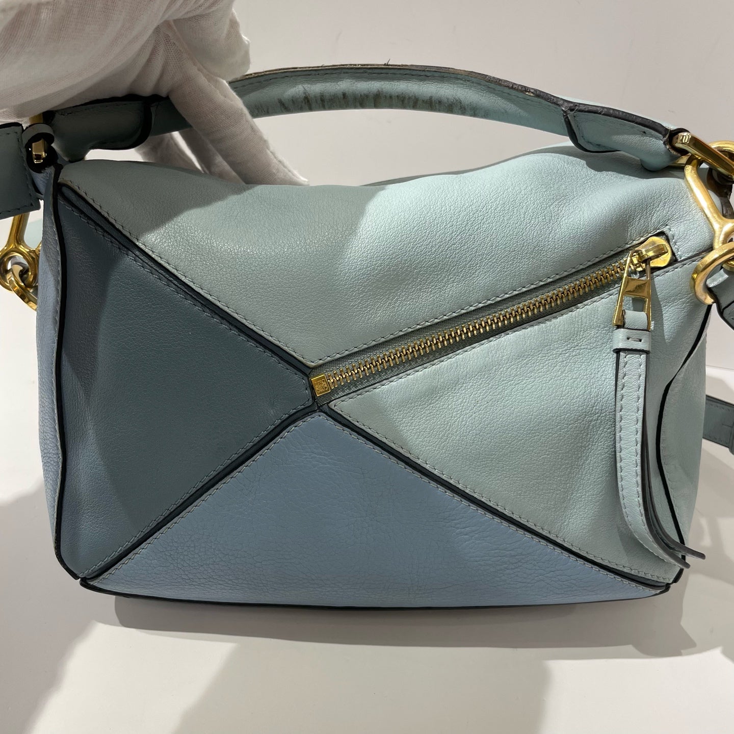 Loewe - Puzzle - Leather - Blue - (small)