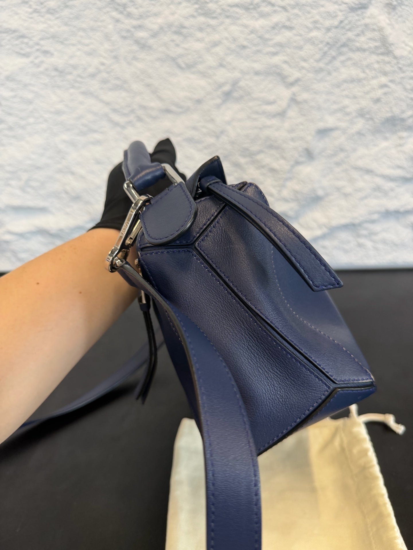 Loewe - Puzzle - Leather - Blue - (small)