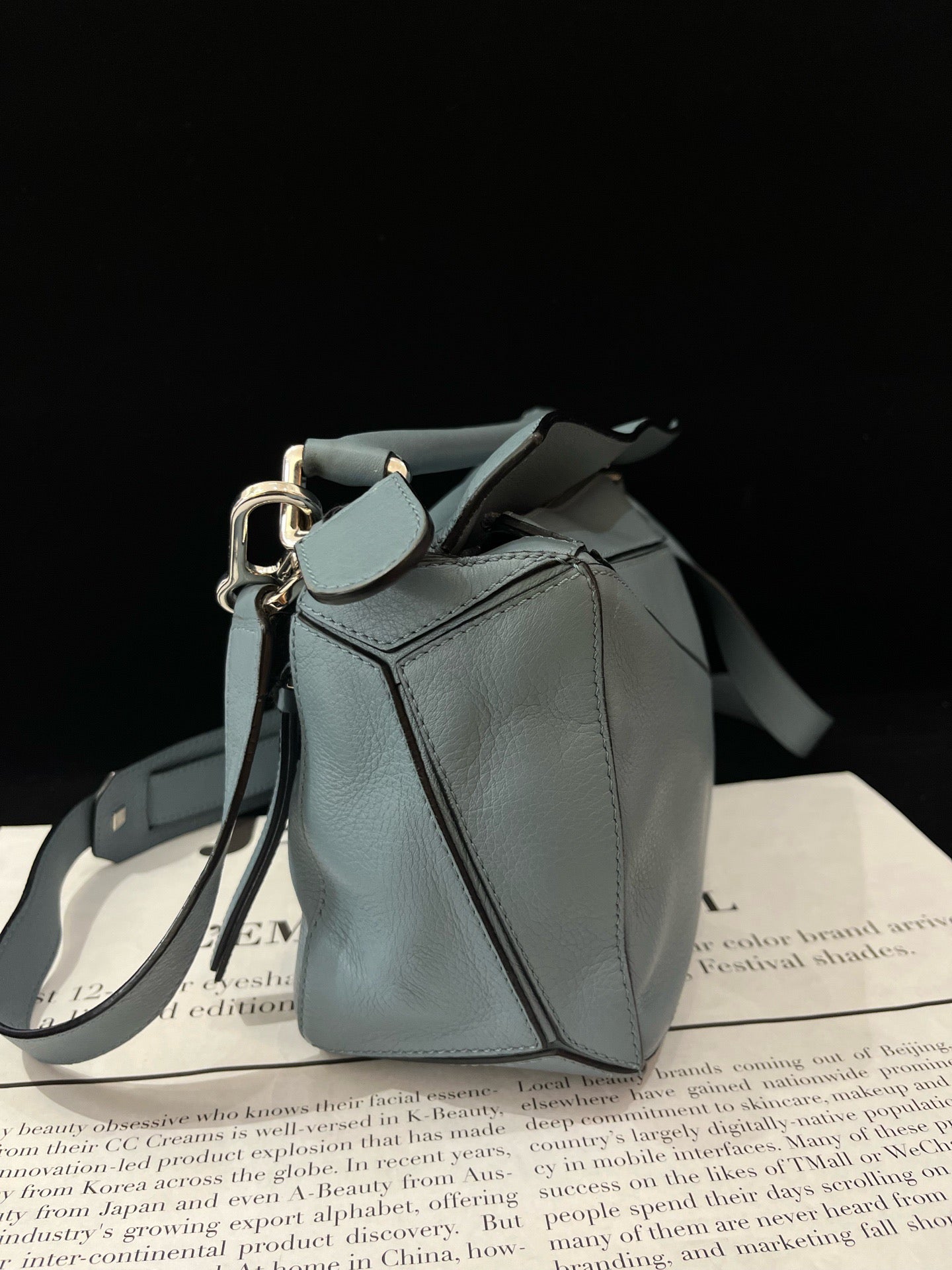 Loewe - Puzzle - Leather - Blue - (small)