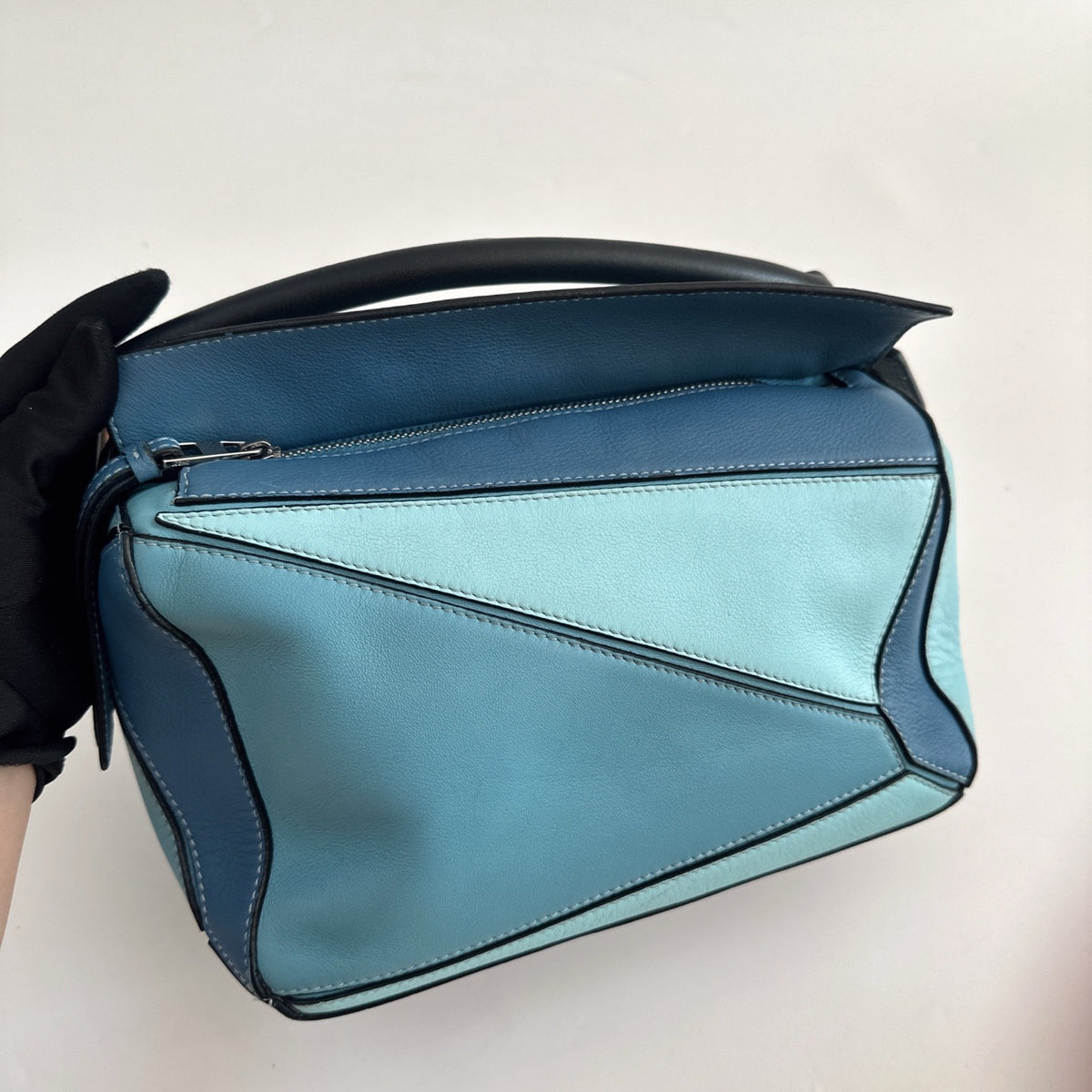 Loewe - Puzzle - Leather - Blue - (small)
