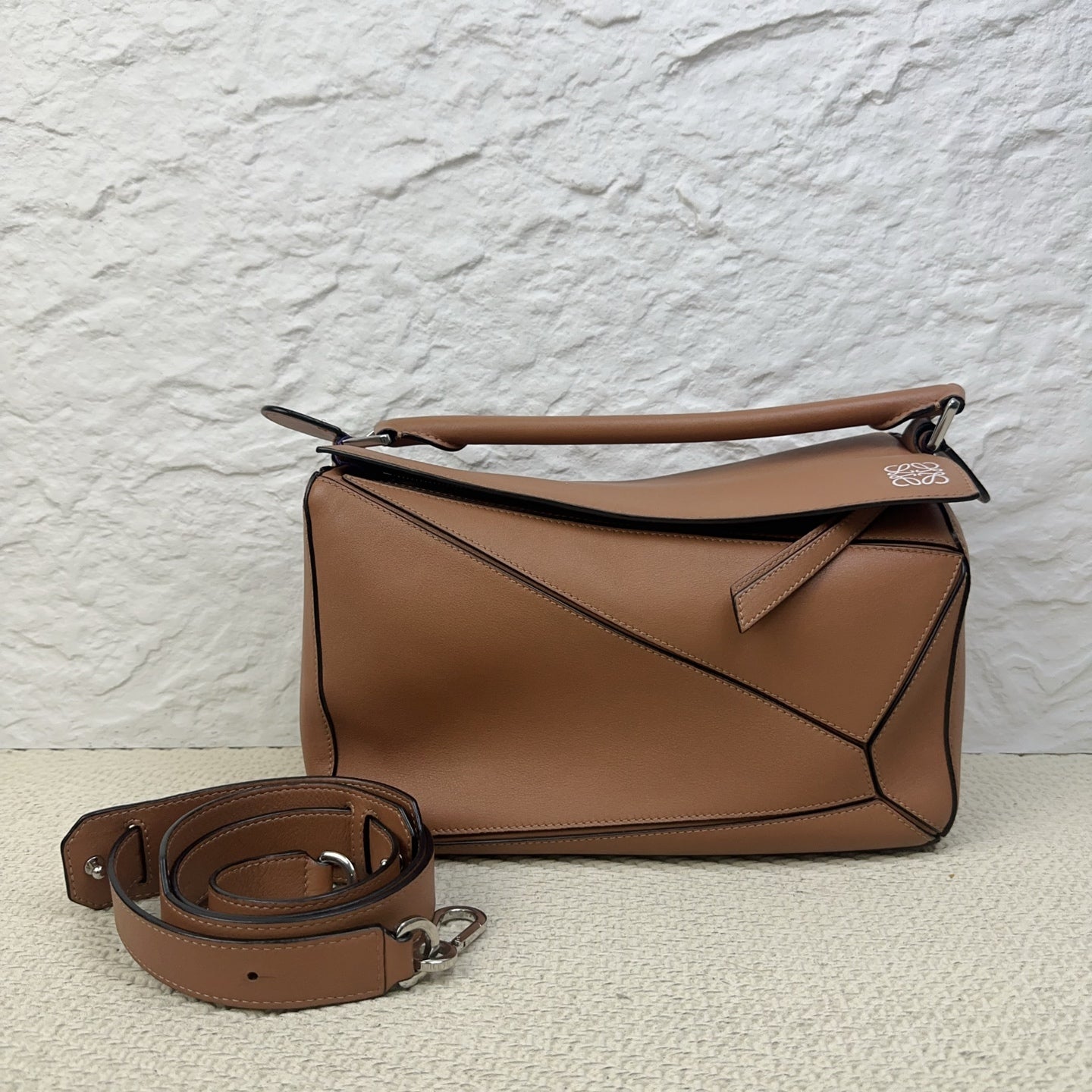 Loewe - Puzzle - Leather - Brown - (Medium)