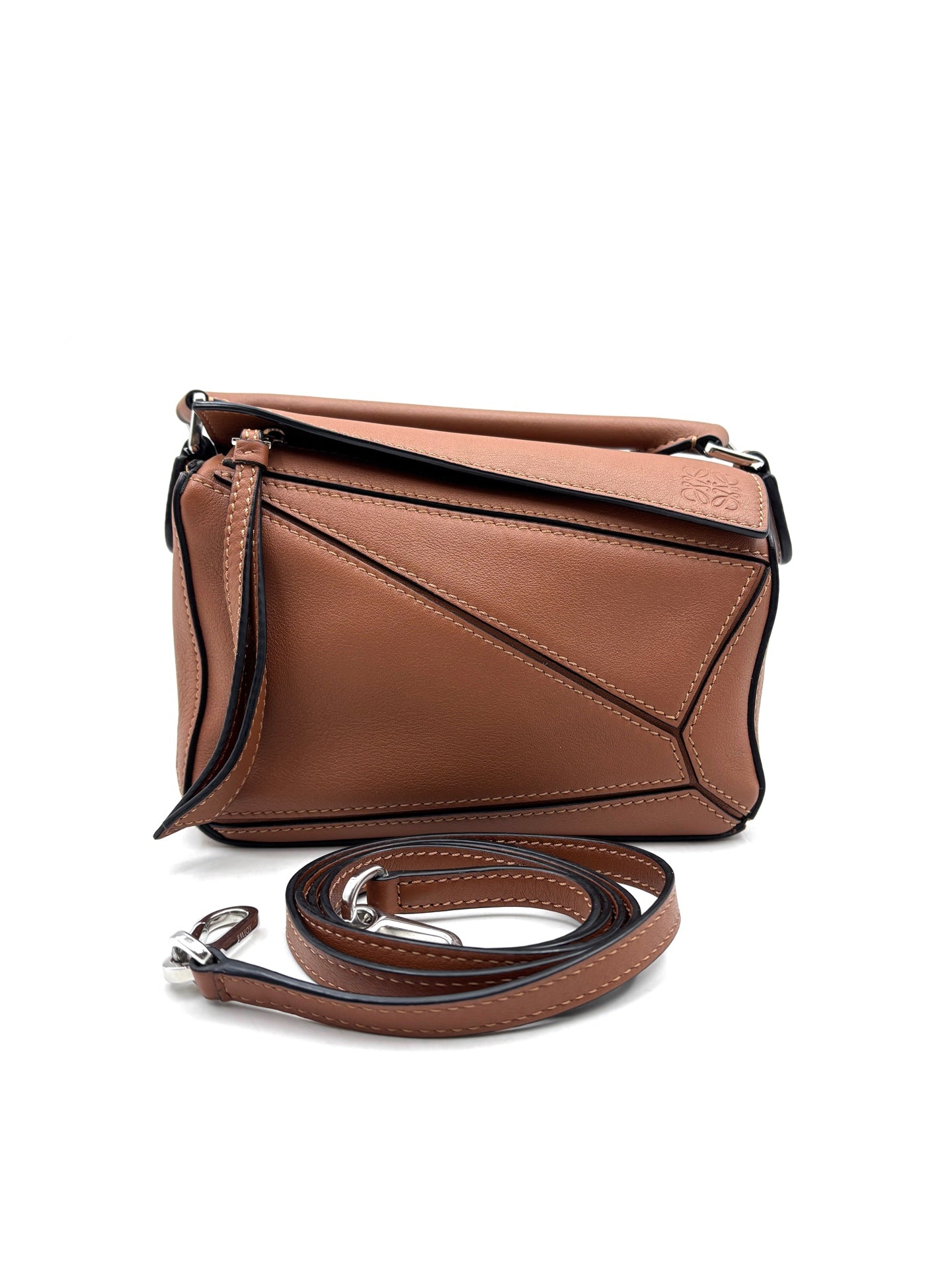 LOEWE - Puzzle - Leather - Brown - (mini)