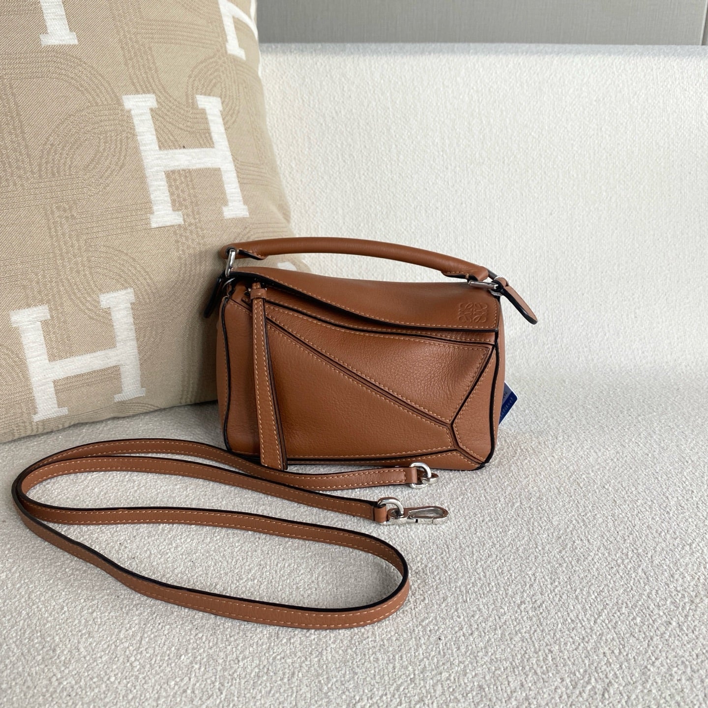 Loewe - Puzzle - Leather - Brown - (mini)