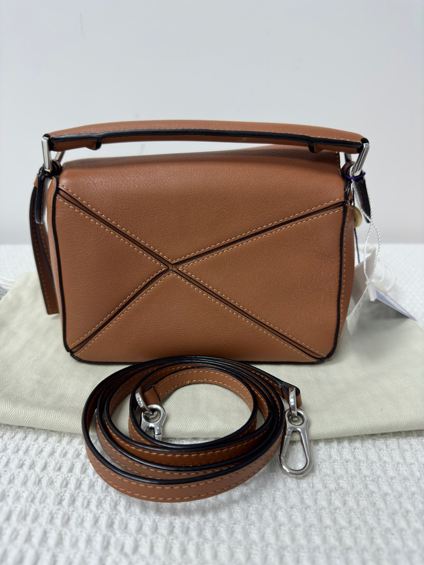 Loewe - Puzzle - Leather - Brown - (mini)