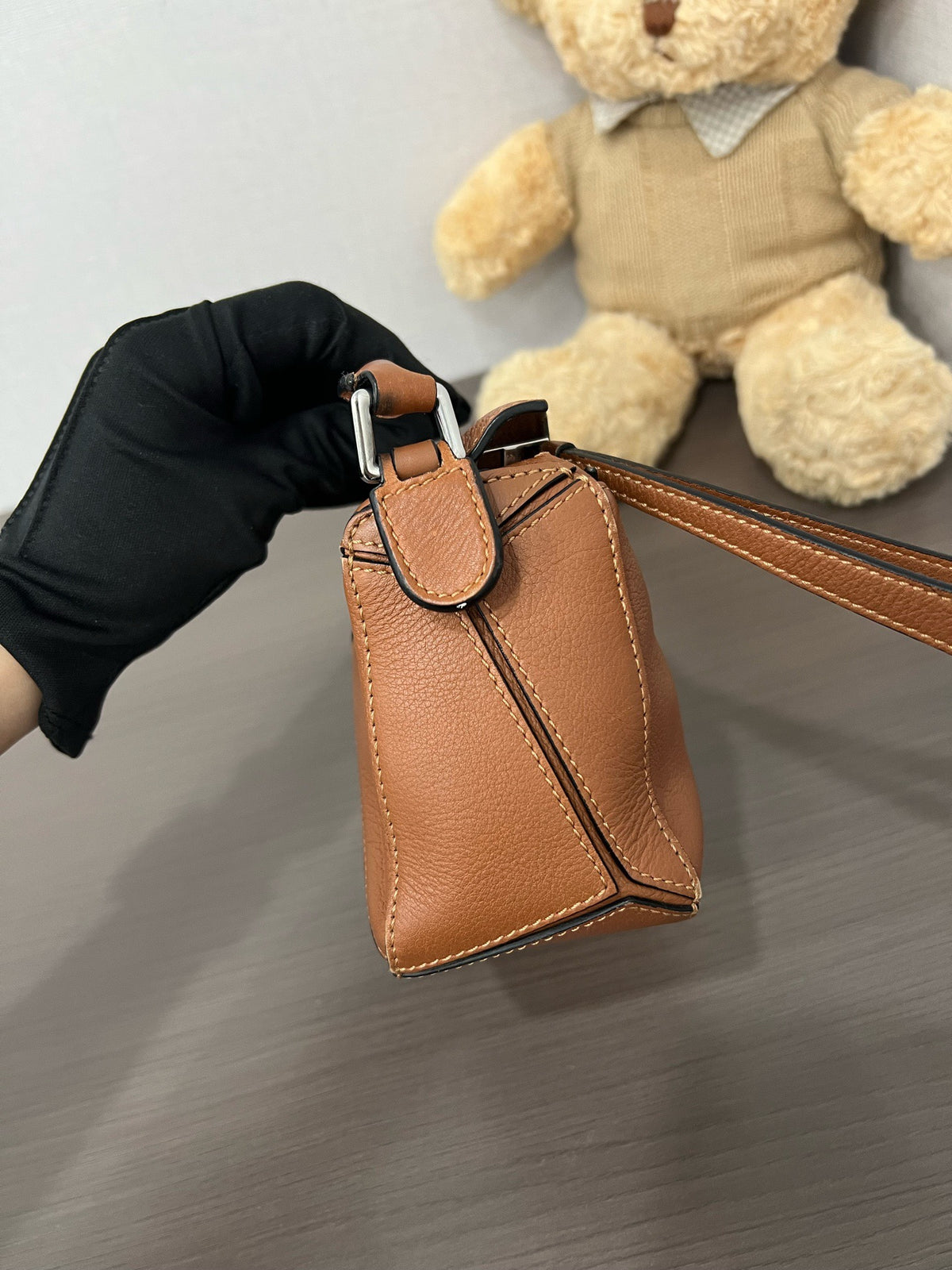 Loewe - Puzzle - Leather - Brown - (mini)