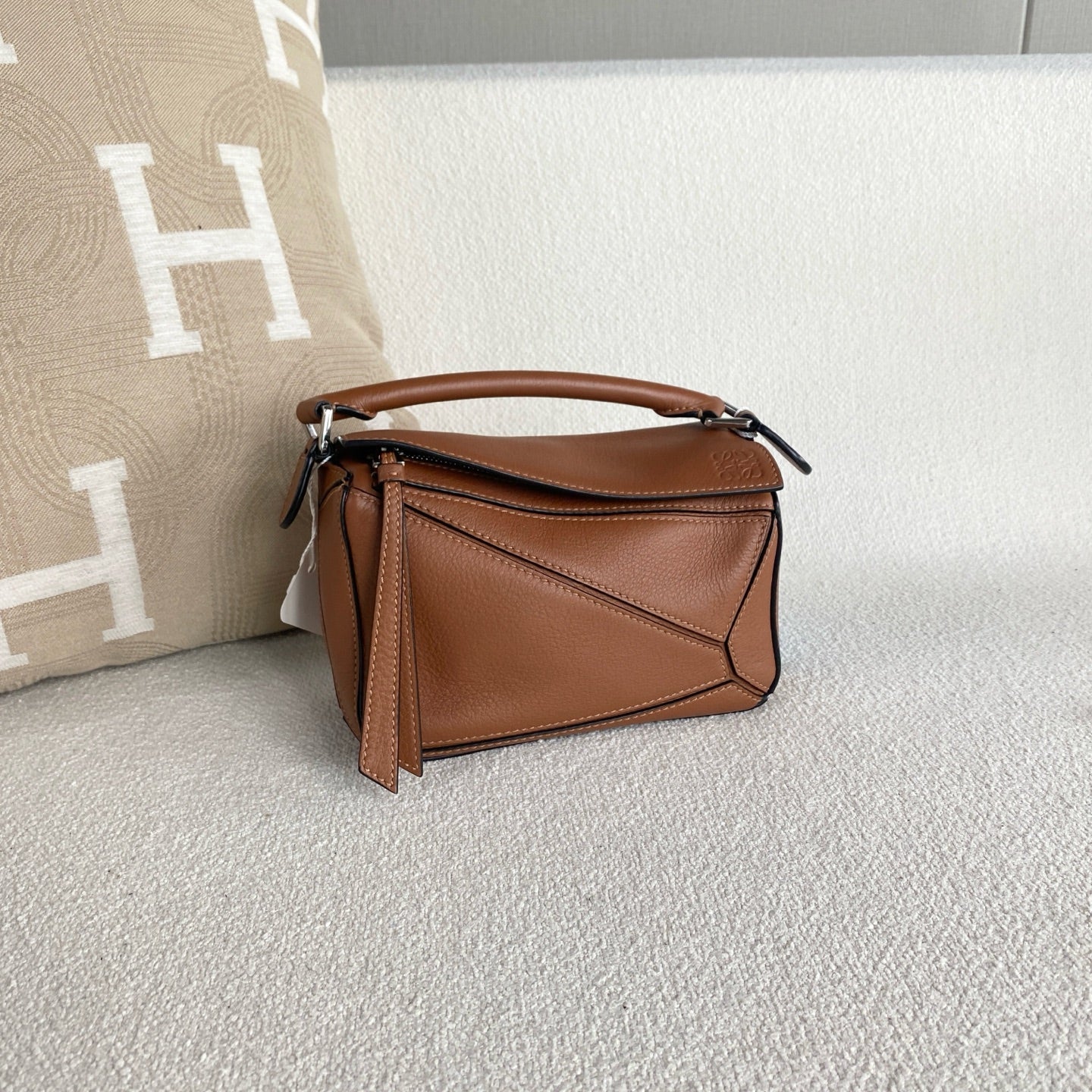Loewe - Puzzle - Leather - Brown - (mini)