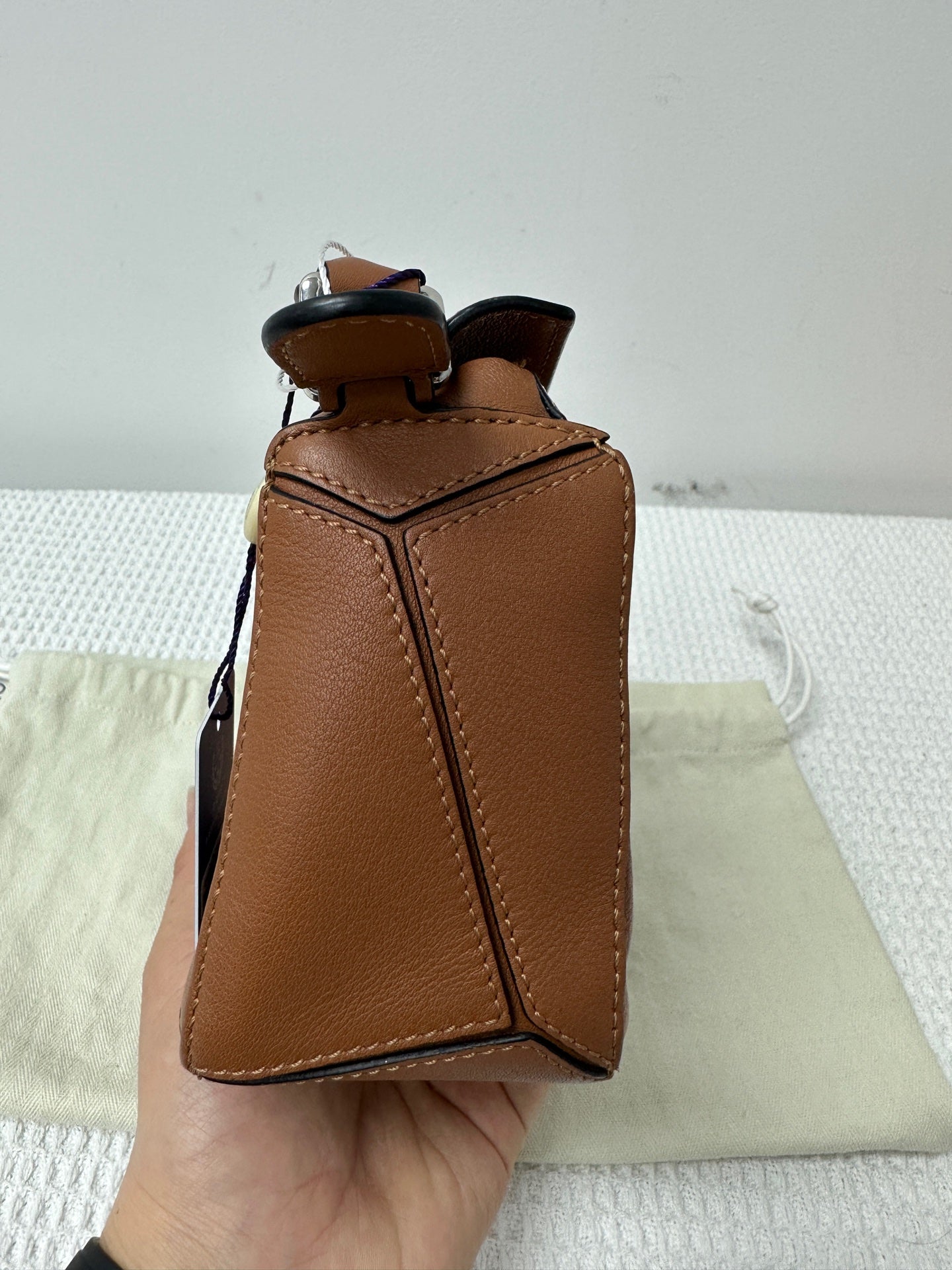 Loewe - Puzzle - Leather - Brown - (mini)