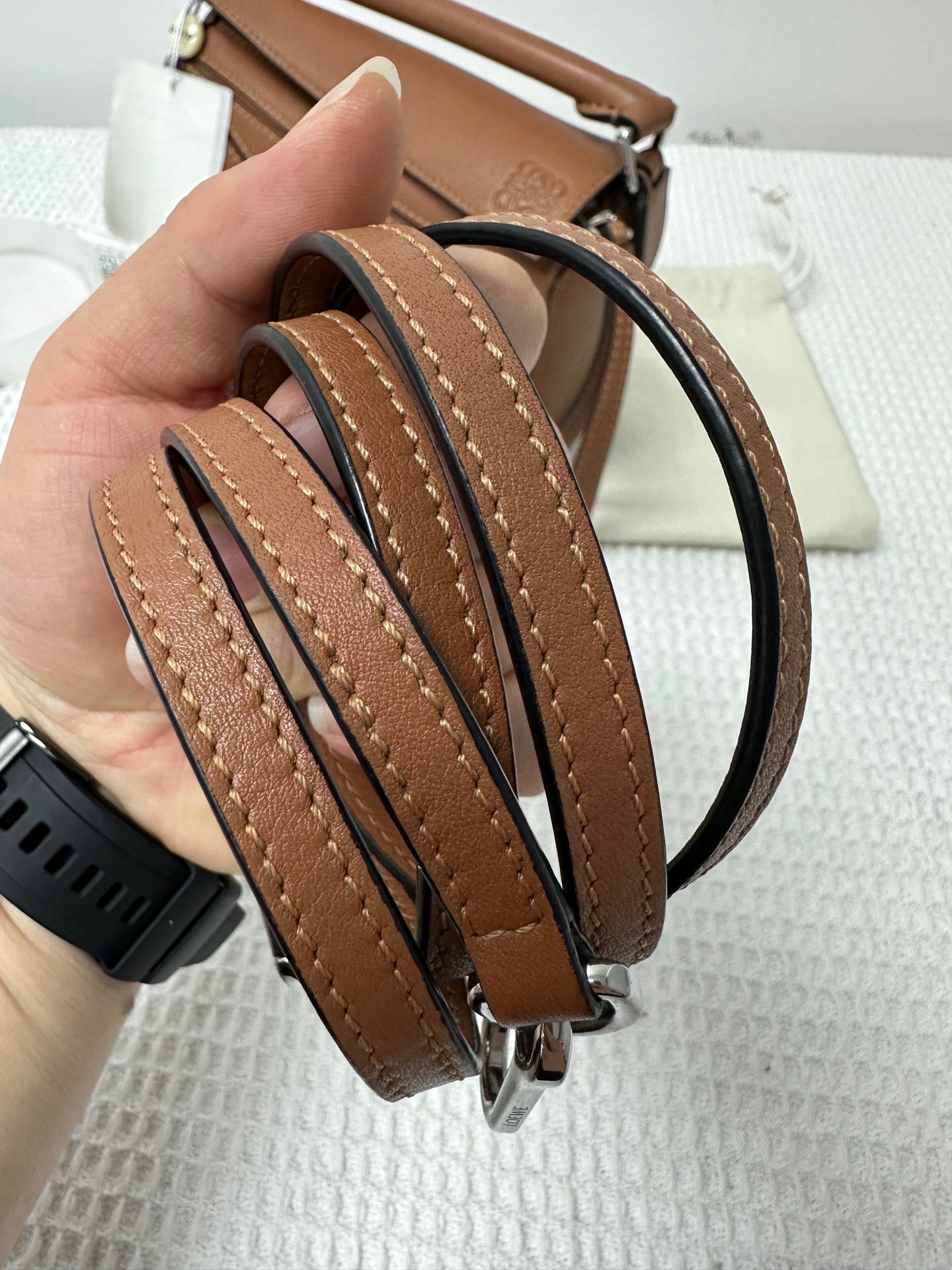 Loewe - Puzzle - Leather - Brown - (mini)