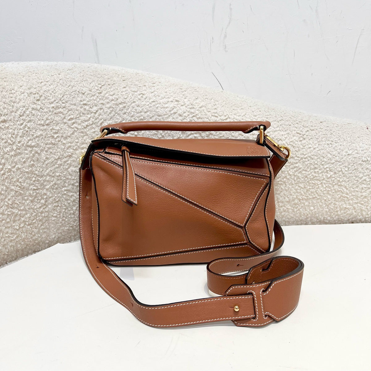 Loewe - Puzzle - Leather - Brown - (small)