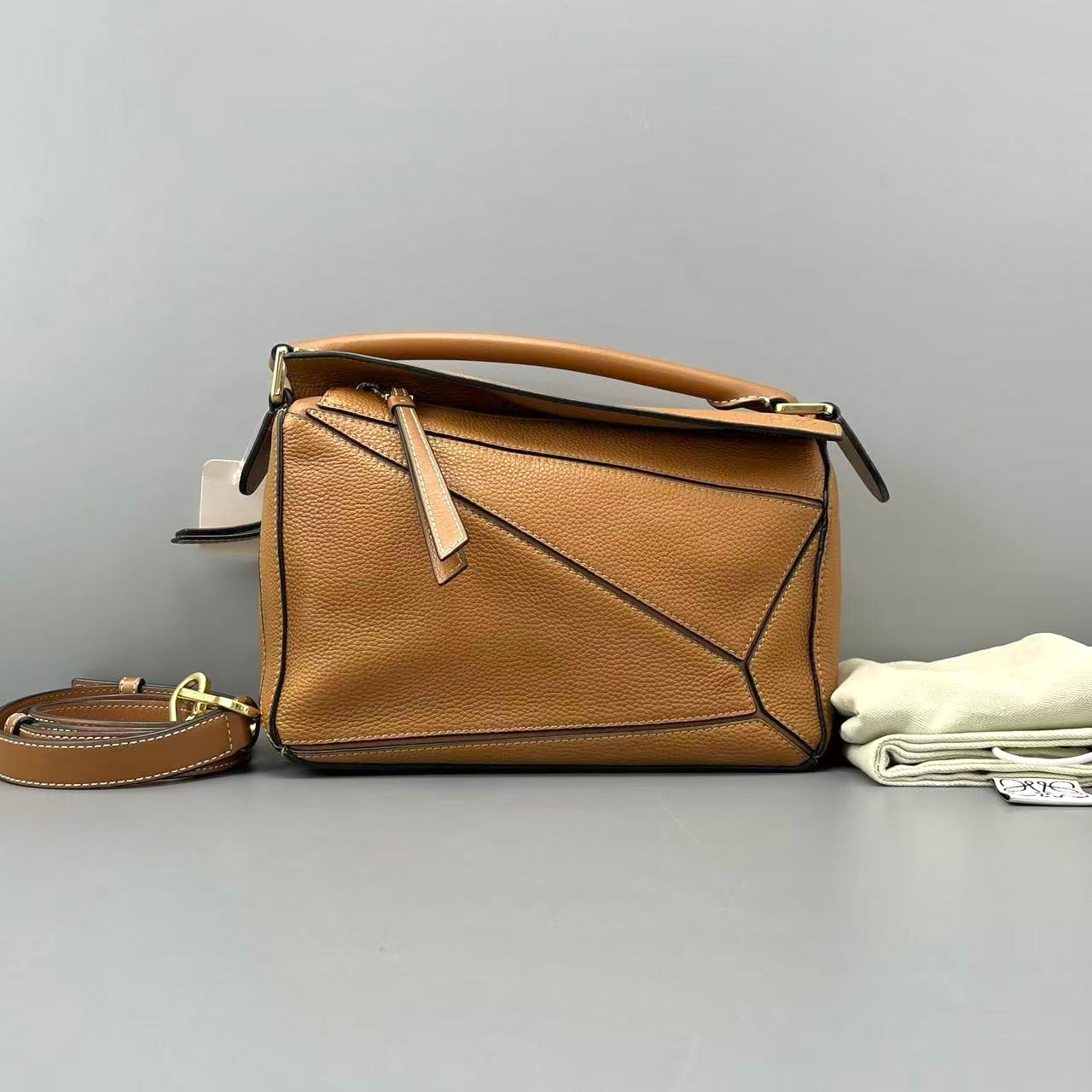 Loewe - Puzzle - Leather - Brown - (Small)