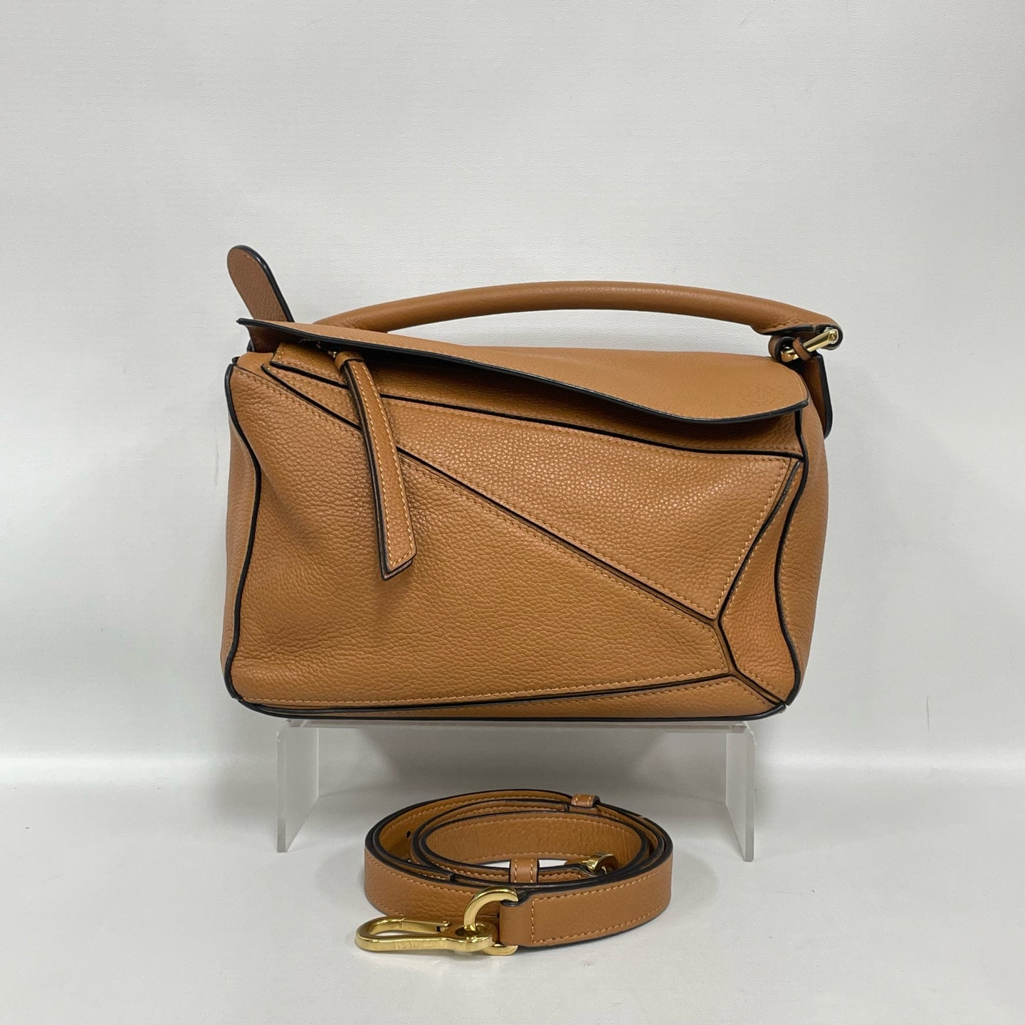 Loewe - Puzzle - Leather - Brown - (small)