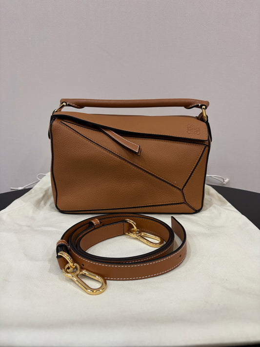 Loewe - Puzzle - Leather - Brown - (small)